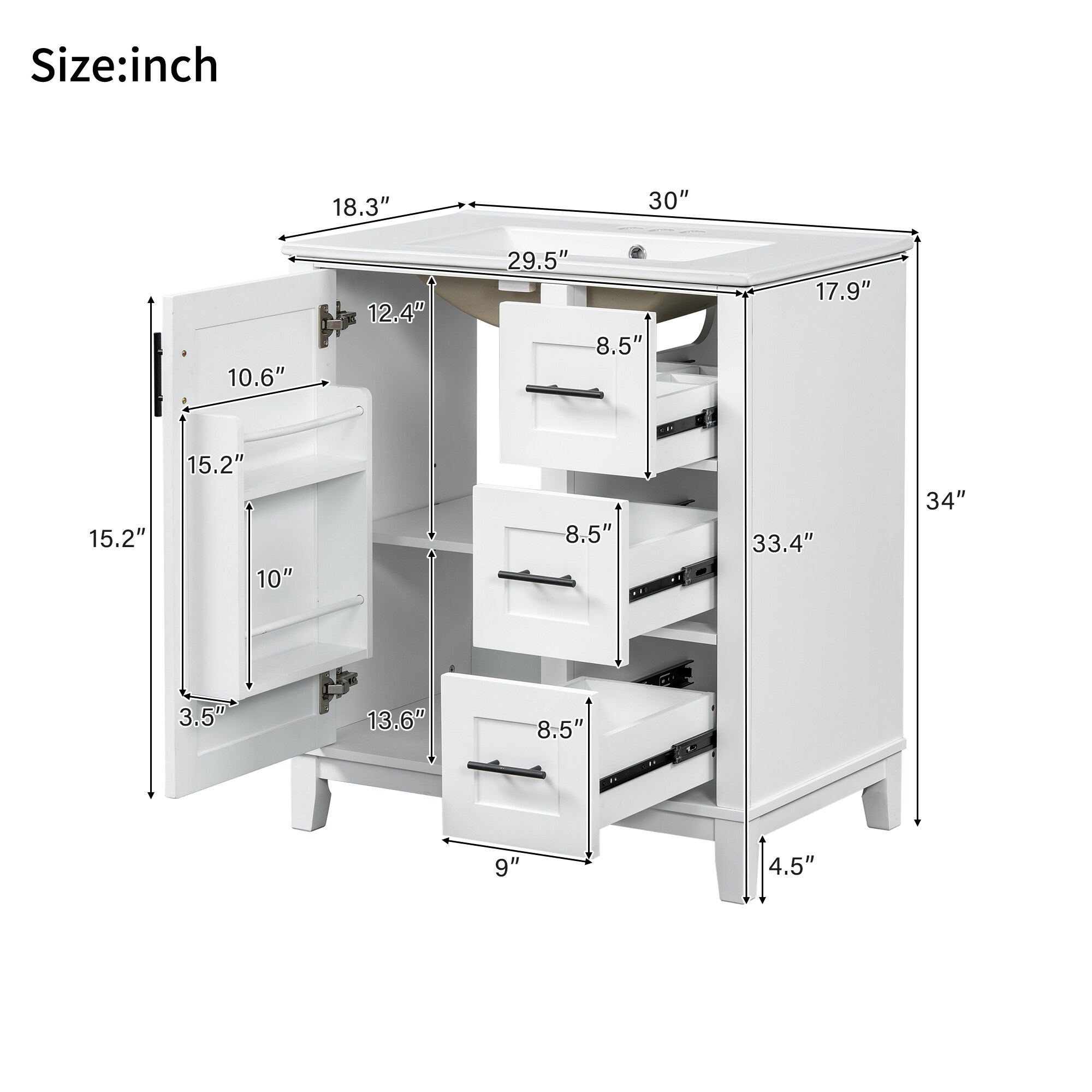 GDFStudio 345587 Bath-Vanity-Combo - View #11