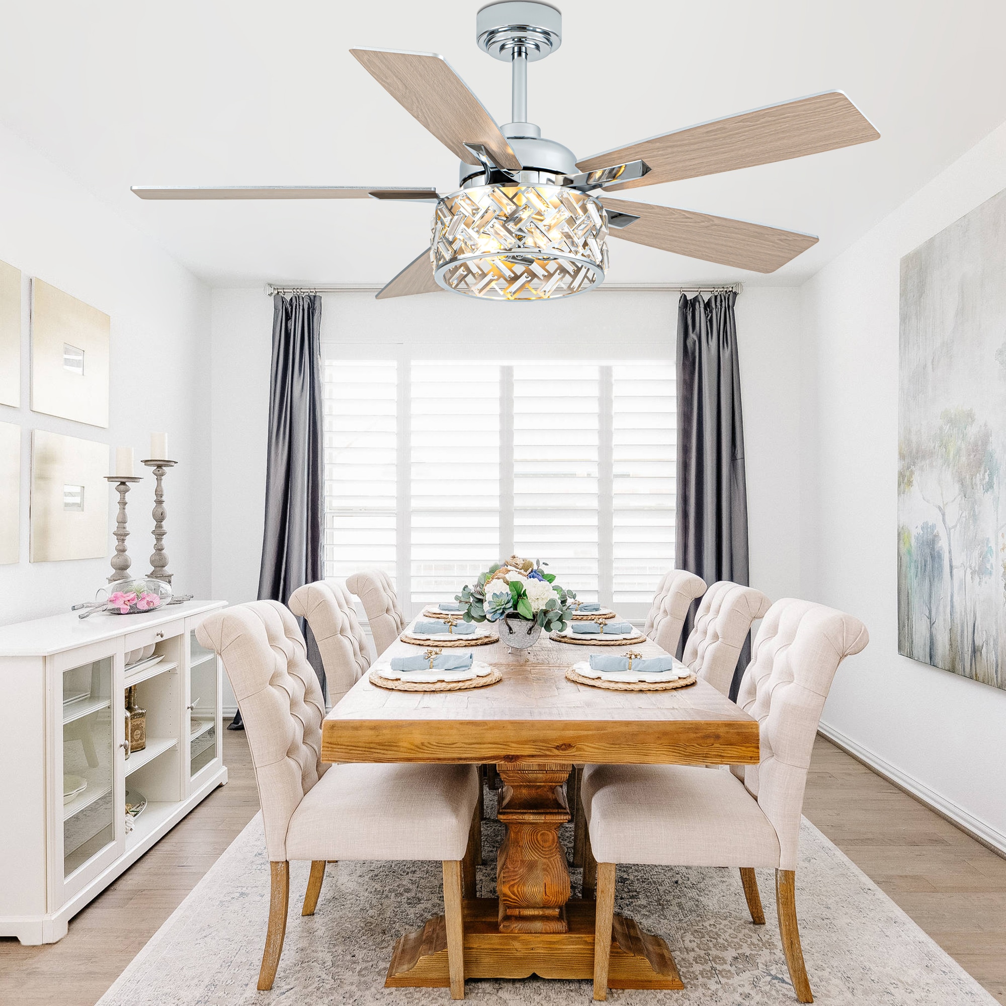 Oaks Decor DC5228OKELMD Ceiling-Fans - View #2