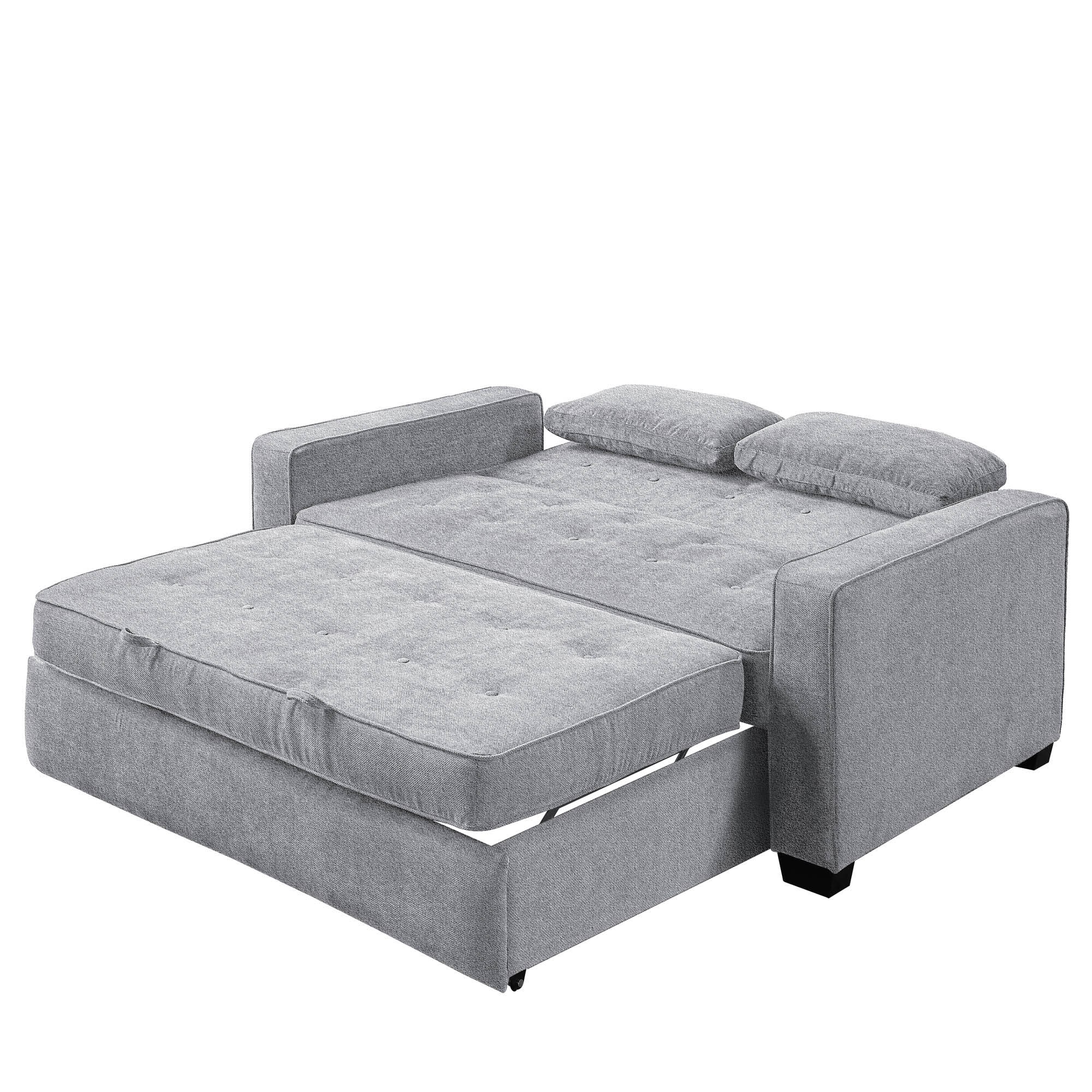 Sofas Polyester/Blend Loveseats the 66.5-in Grey 2-seater Arya in & department at Couches, Light Sofa Modern Serta