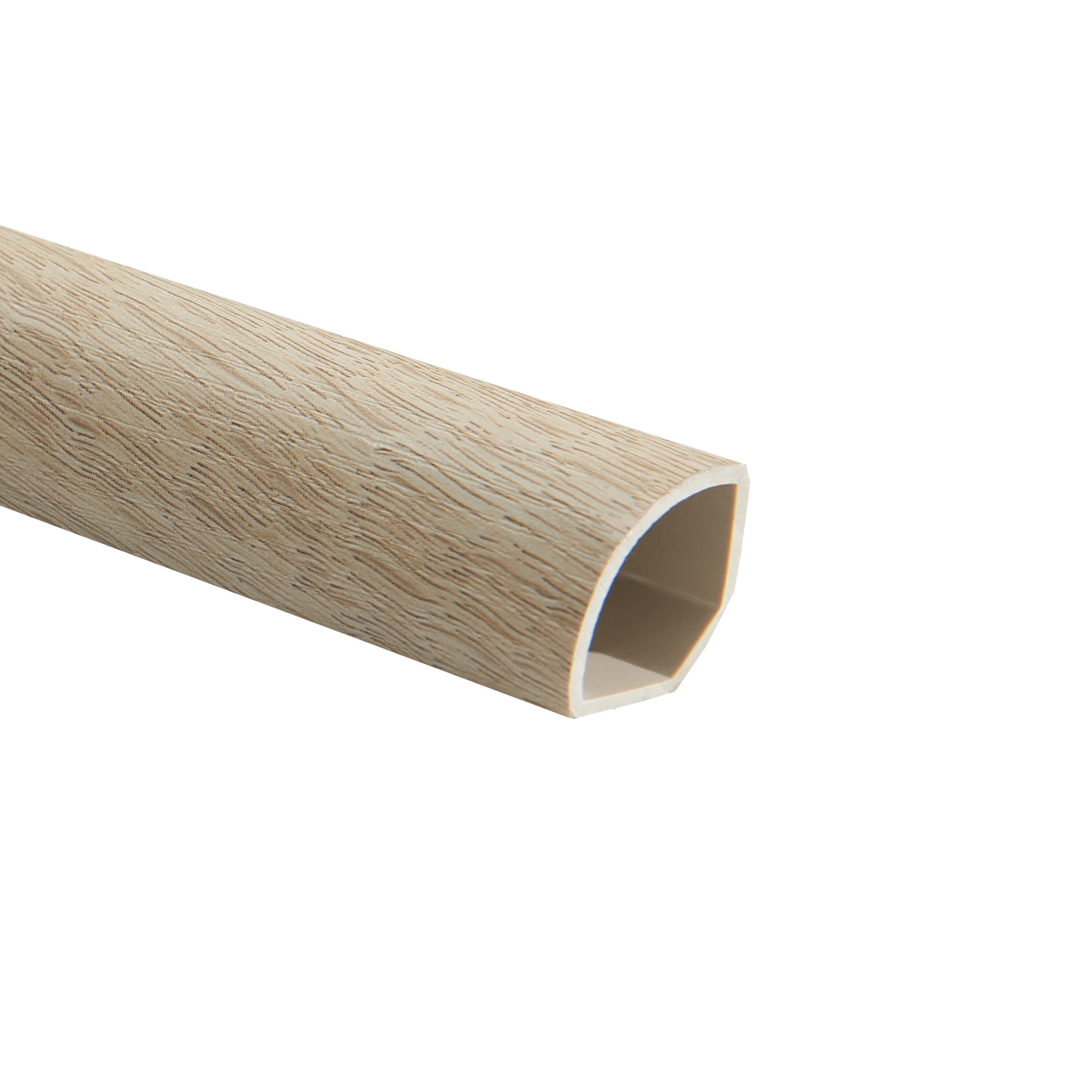 Villa Barcelona LOWMLCL059-QR Rigid Core Vallarta 0.59-Inches T x 1.023-Inches W x 94.5-Inches L Vinyl Quarter round