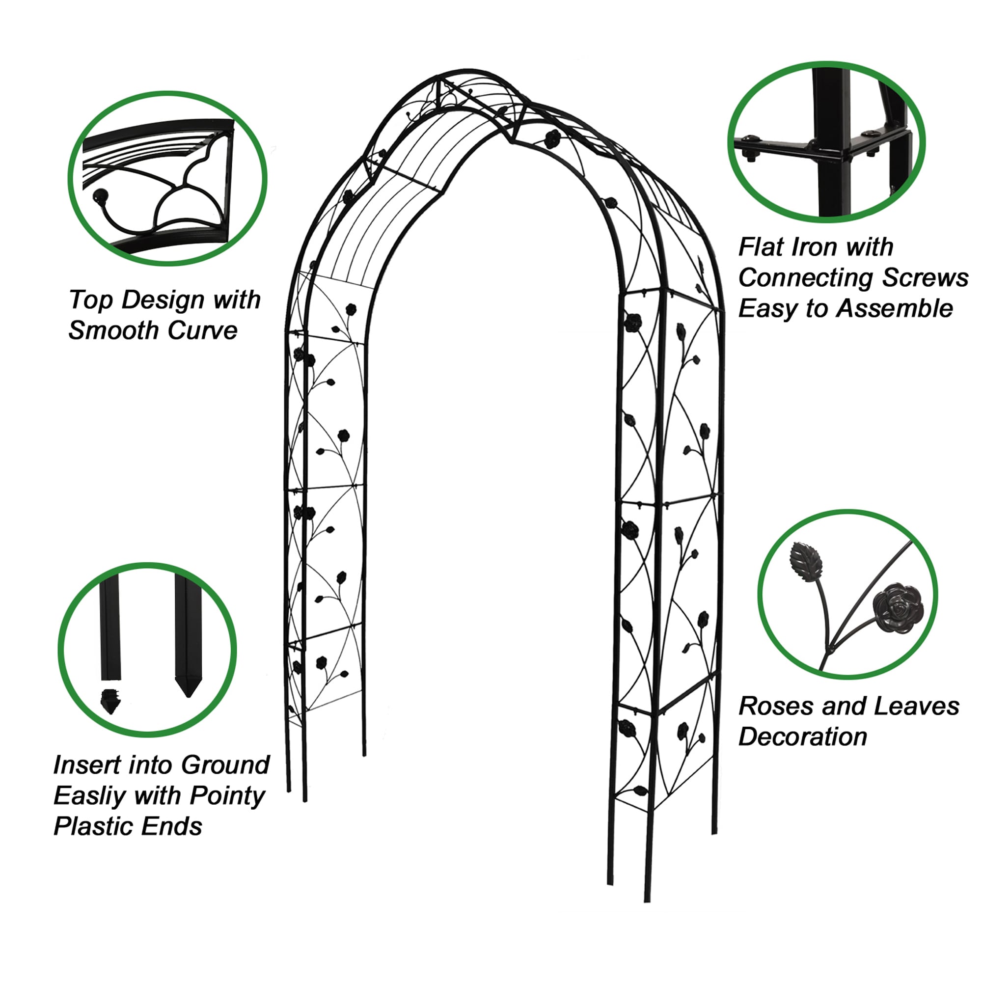 Siavonce XH06810 Garden-Arbor - View #4