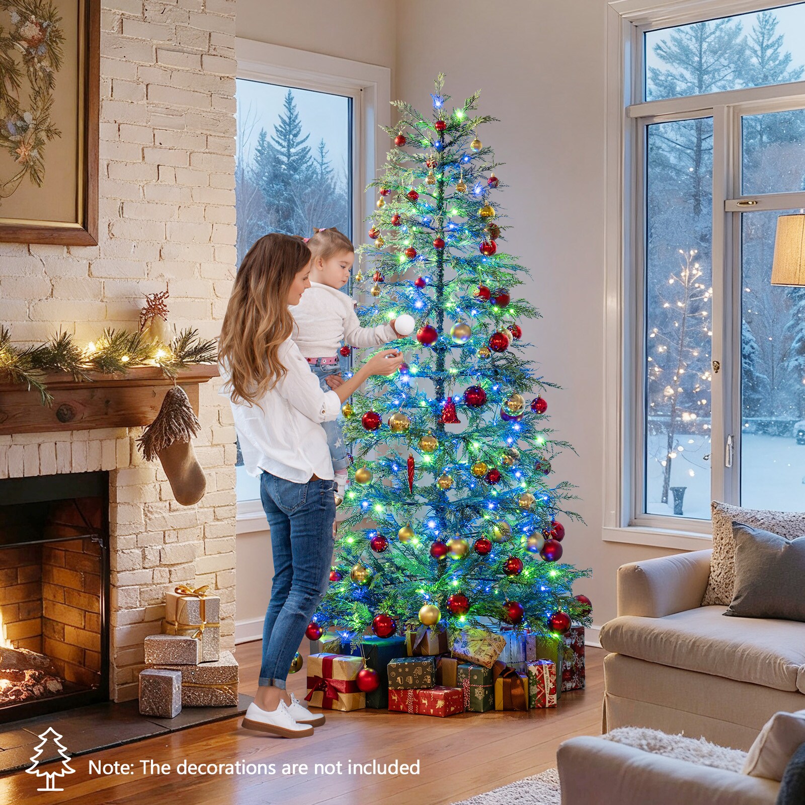 Slickblue D-CO-S-SU39152MC Artificial-Christmas-Trees - View #4