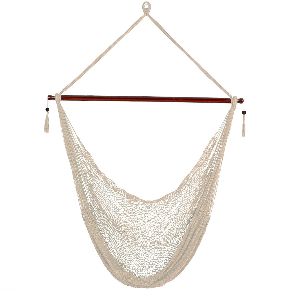 Sunnydaze Decor HR-CHHC-CREAM hammocks - View #3