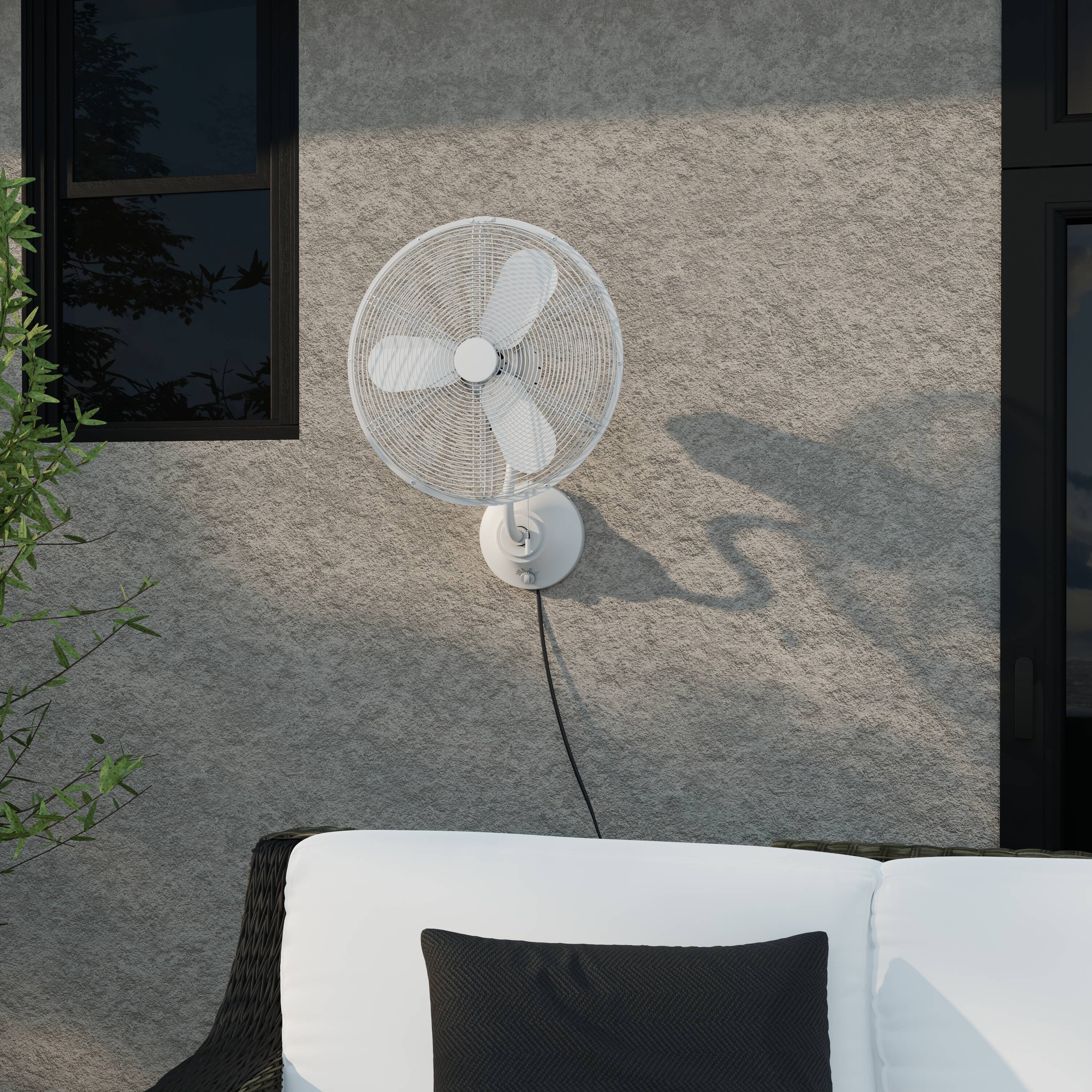 Harbor Breeze JP18MWW3 Wall-Mounted-Fans - View #3