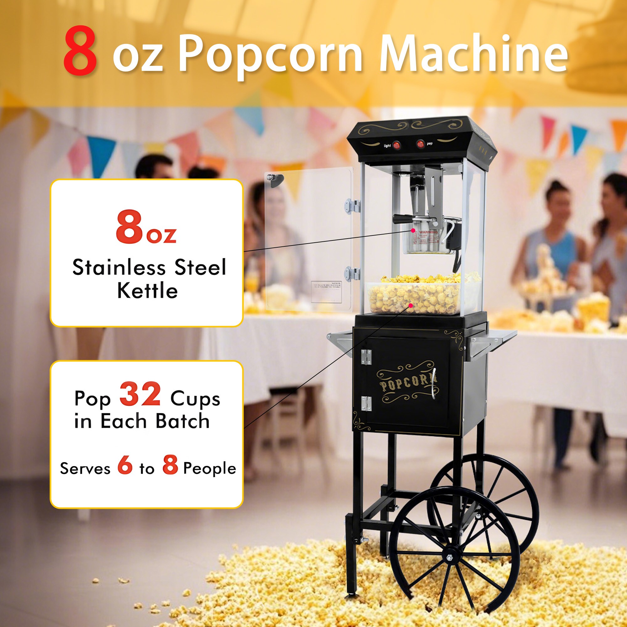 Dexmalle W2841P272024 Popcorn-Makers - View #2