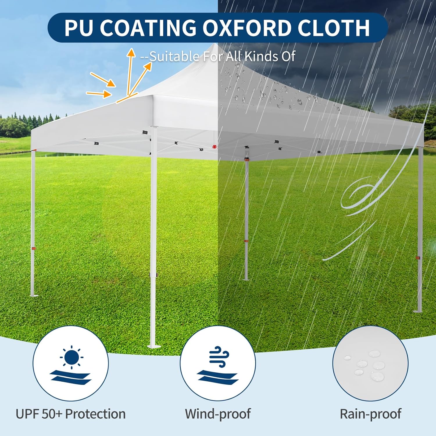 Qeetex SUN-POU-3AKCHAH6 Canopies-Sl - View #2