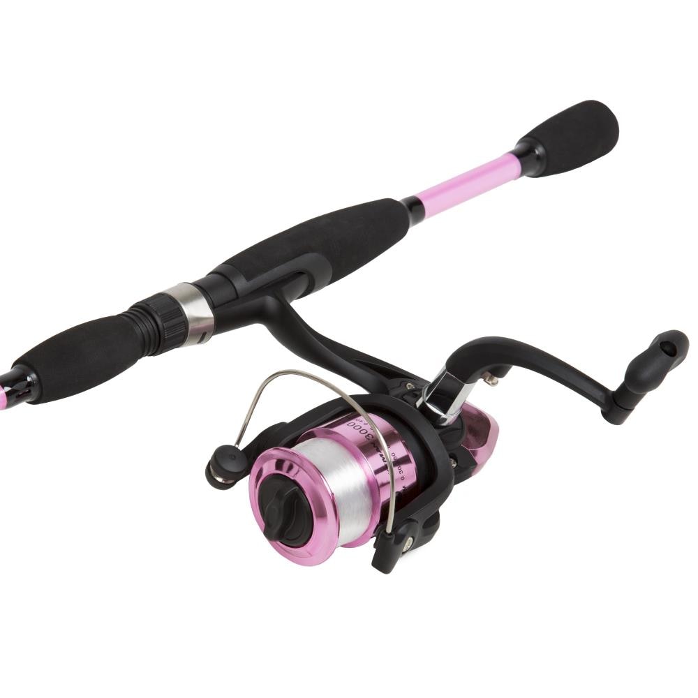 Leisure Sports Spinning Rod And Reel Fishing Combo - 6' 6, Pink : Target