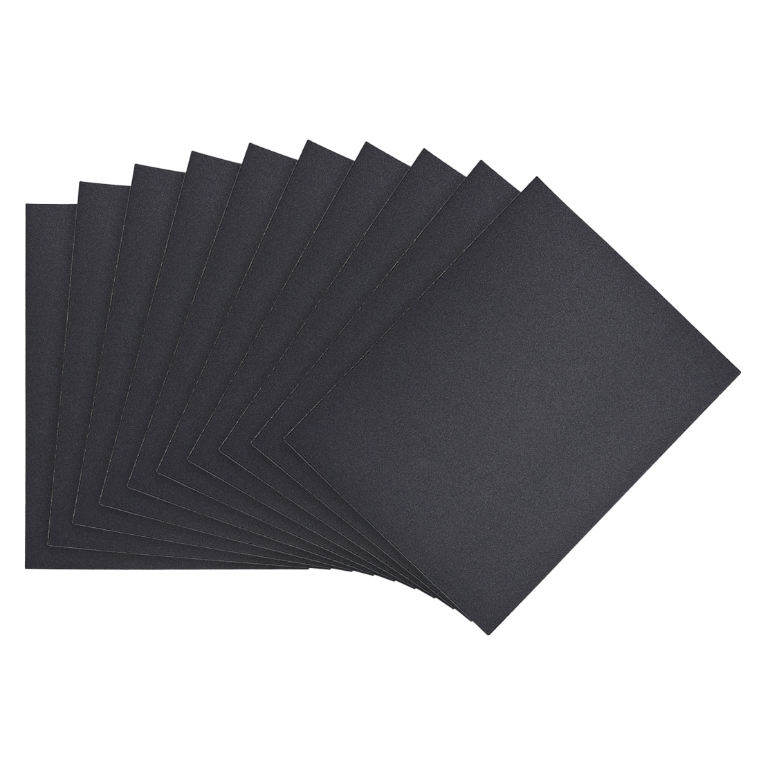 Unique Bargains 220 Grits Sanding Sheets 9-inch x 11-inch Wet Dry Silicon Carbide Sandpaper for Wood Furniture Metal Polishing 10pcs #S25120900UX4215