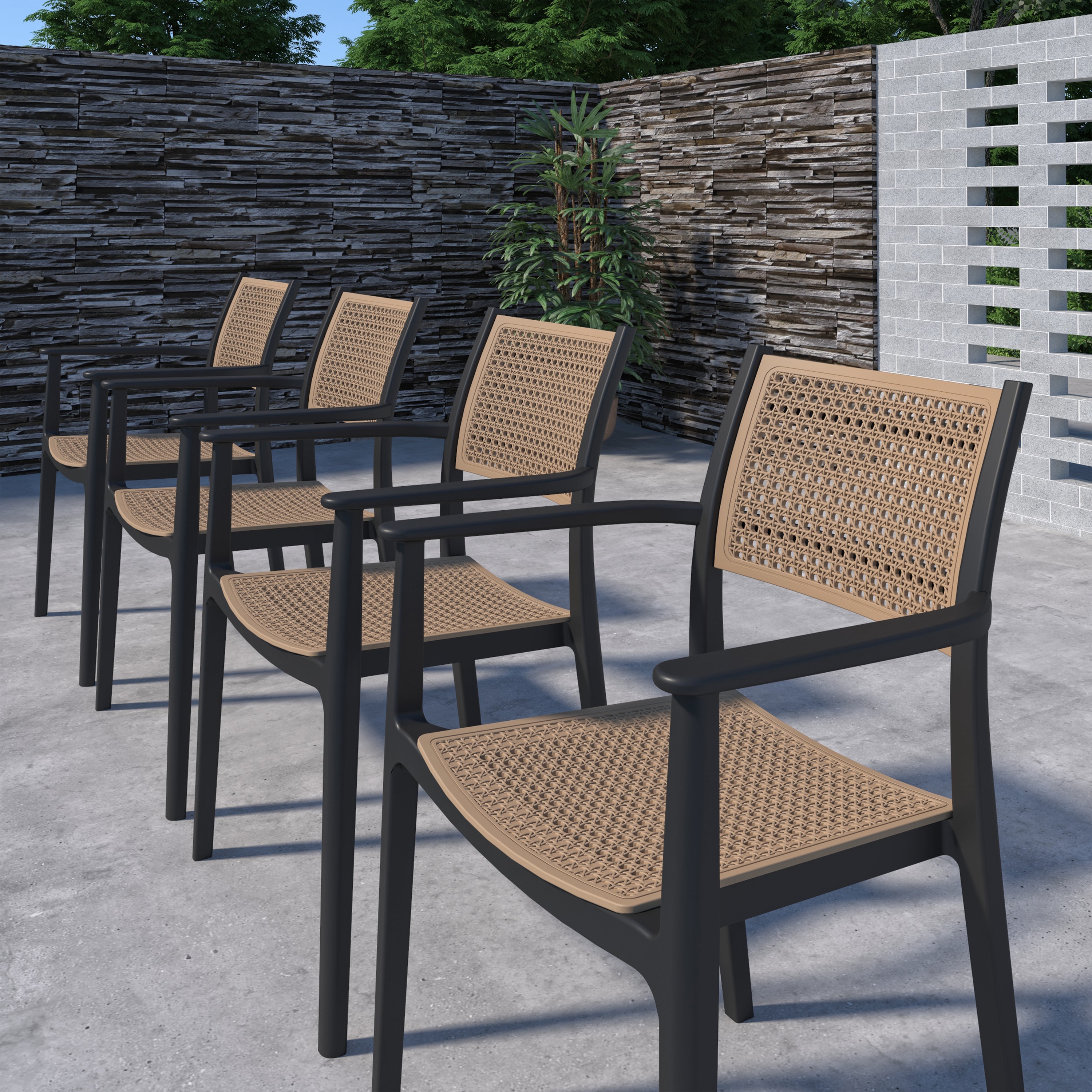 Amazonia LWS-DIANOV-8-ARU BK Patio-Dining-Sets - View #5