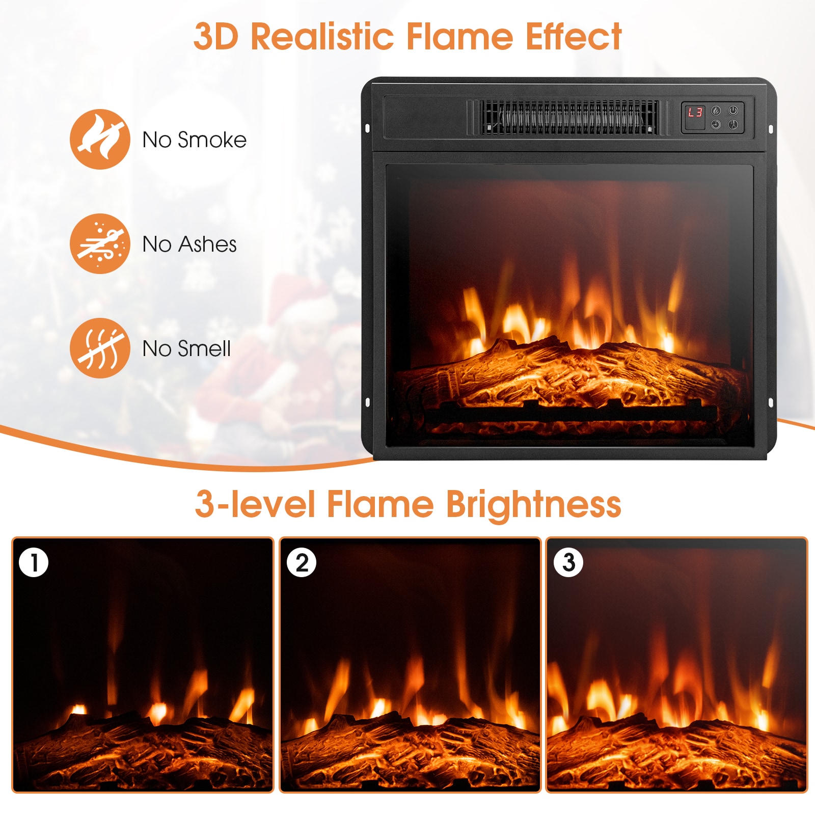 Slickblue D-CO-HW-SU30101PF Electric-Fireplaces - View #4