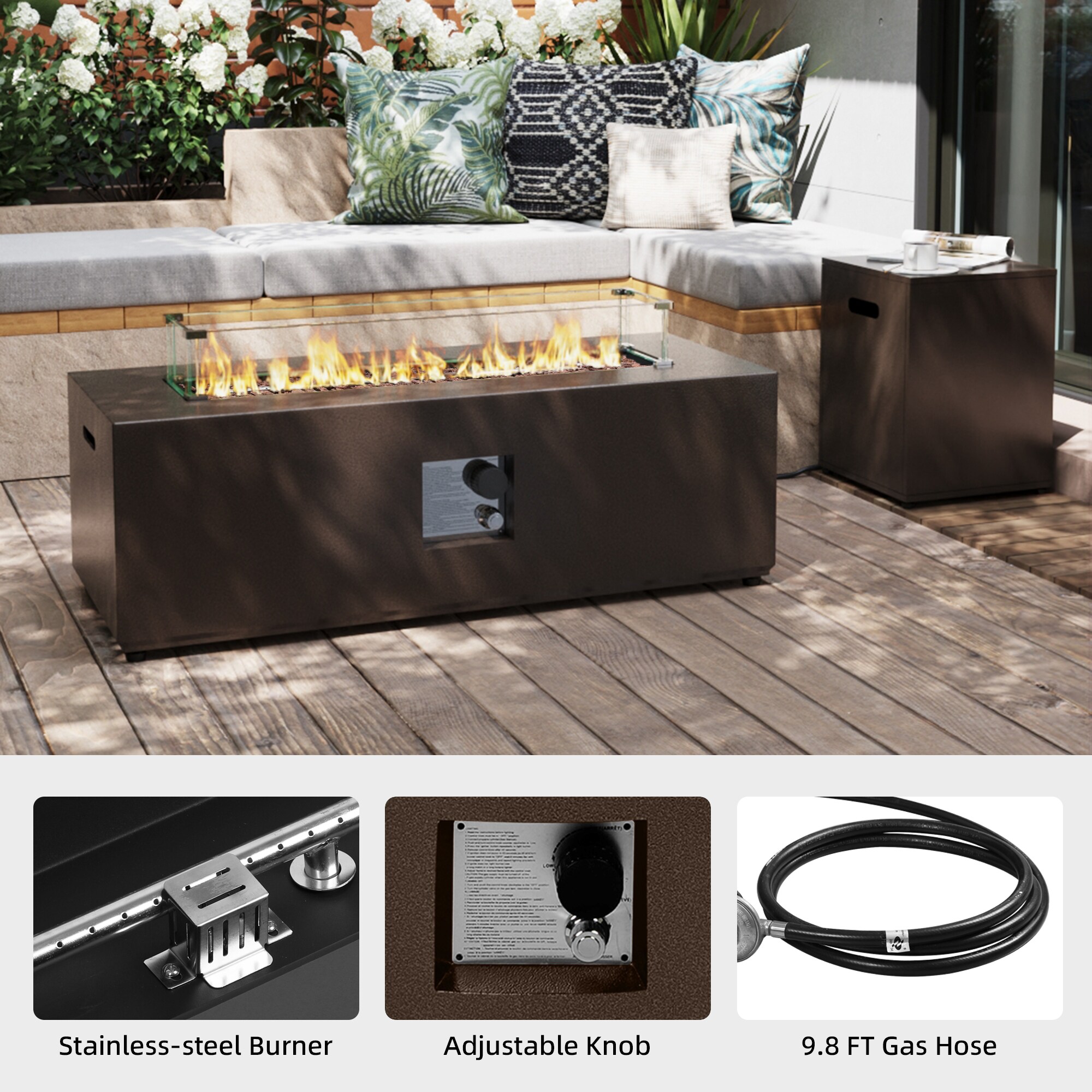 UPHA 42TP-CFX-ZSJH-QT Outdoor-Gas-Firepits - View #4