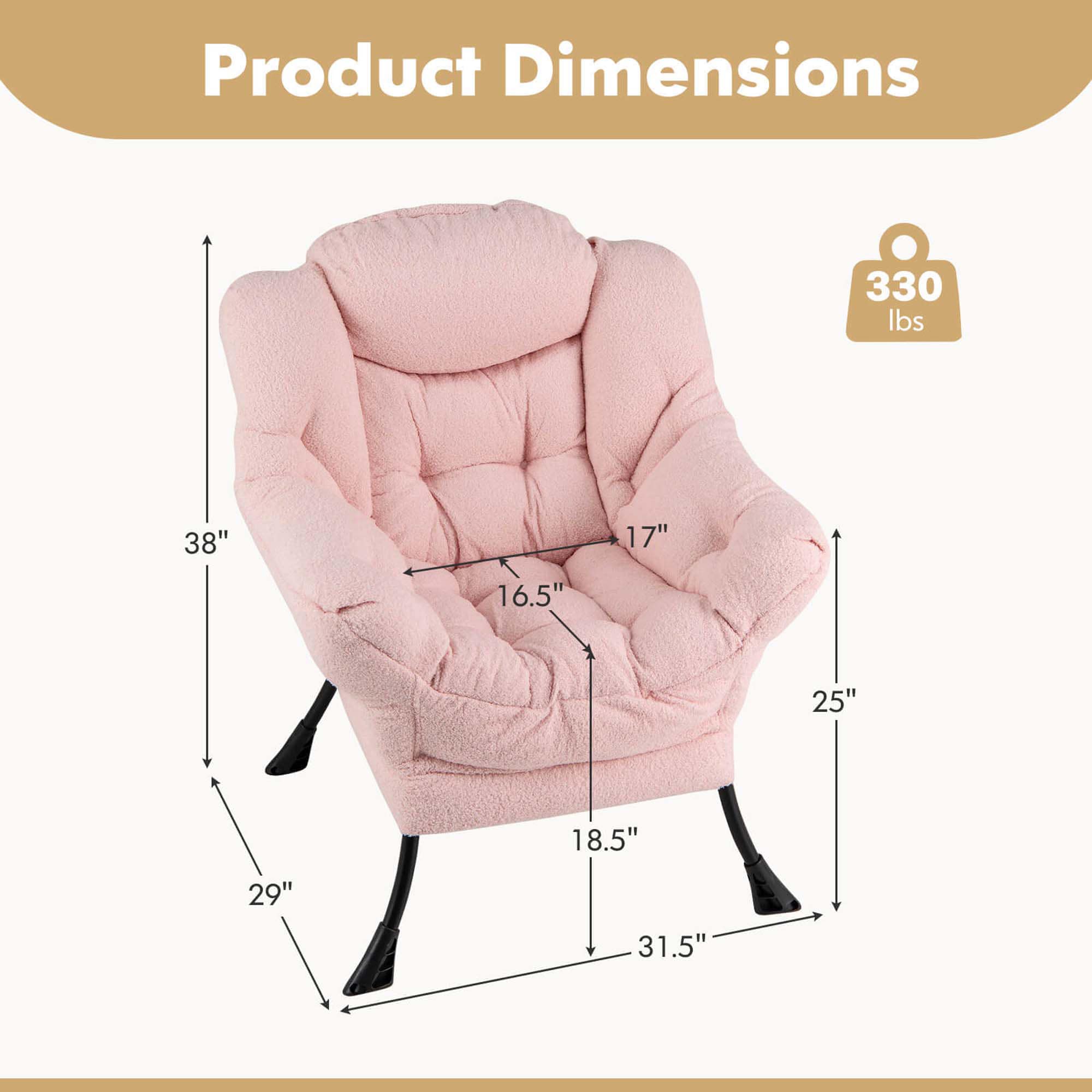 Costway HCST03407 chairs - View #2