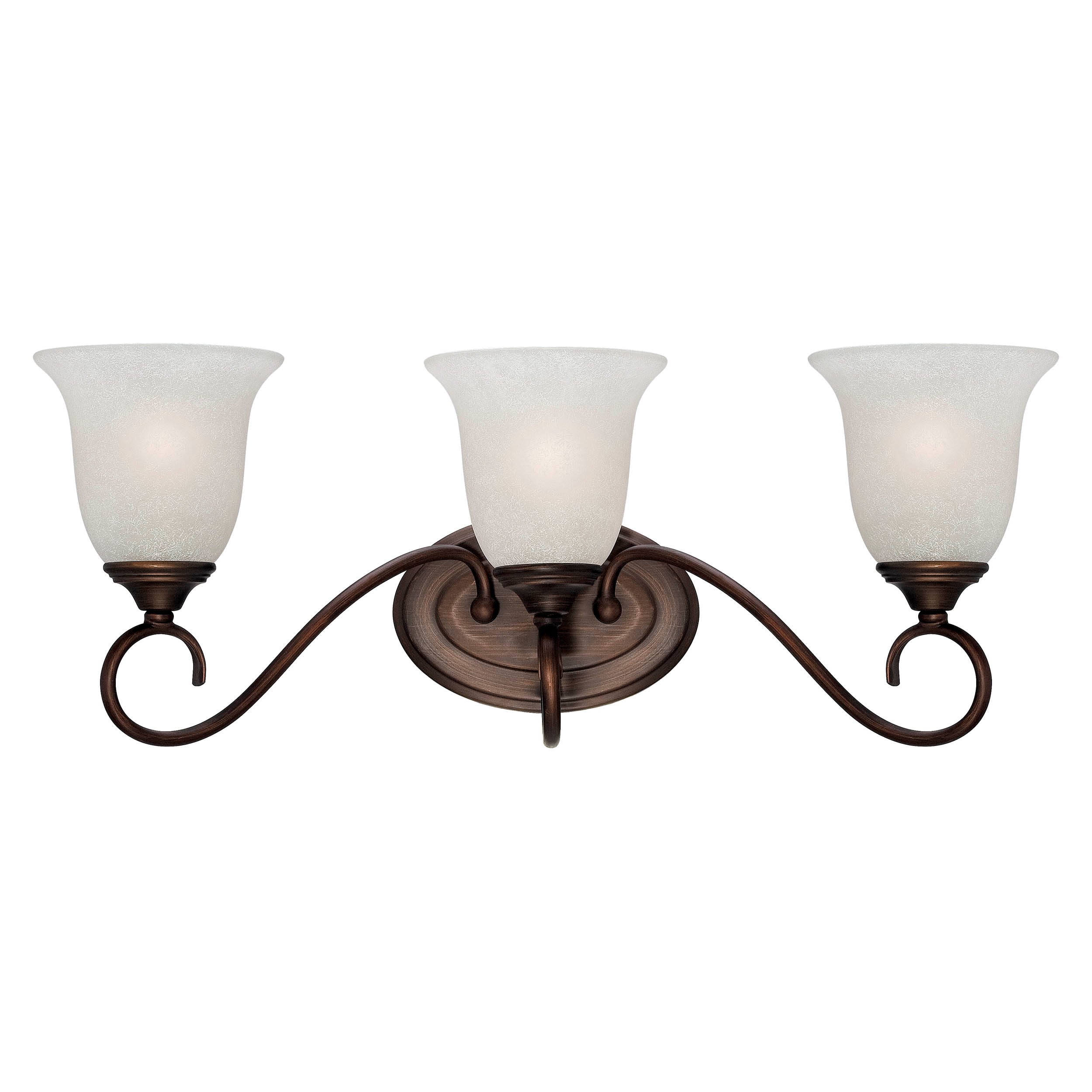 Millennium Lighting 1183-RBZ 9-in 3 -Light Oil-rubbed Bronze Transitional Vanity light