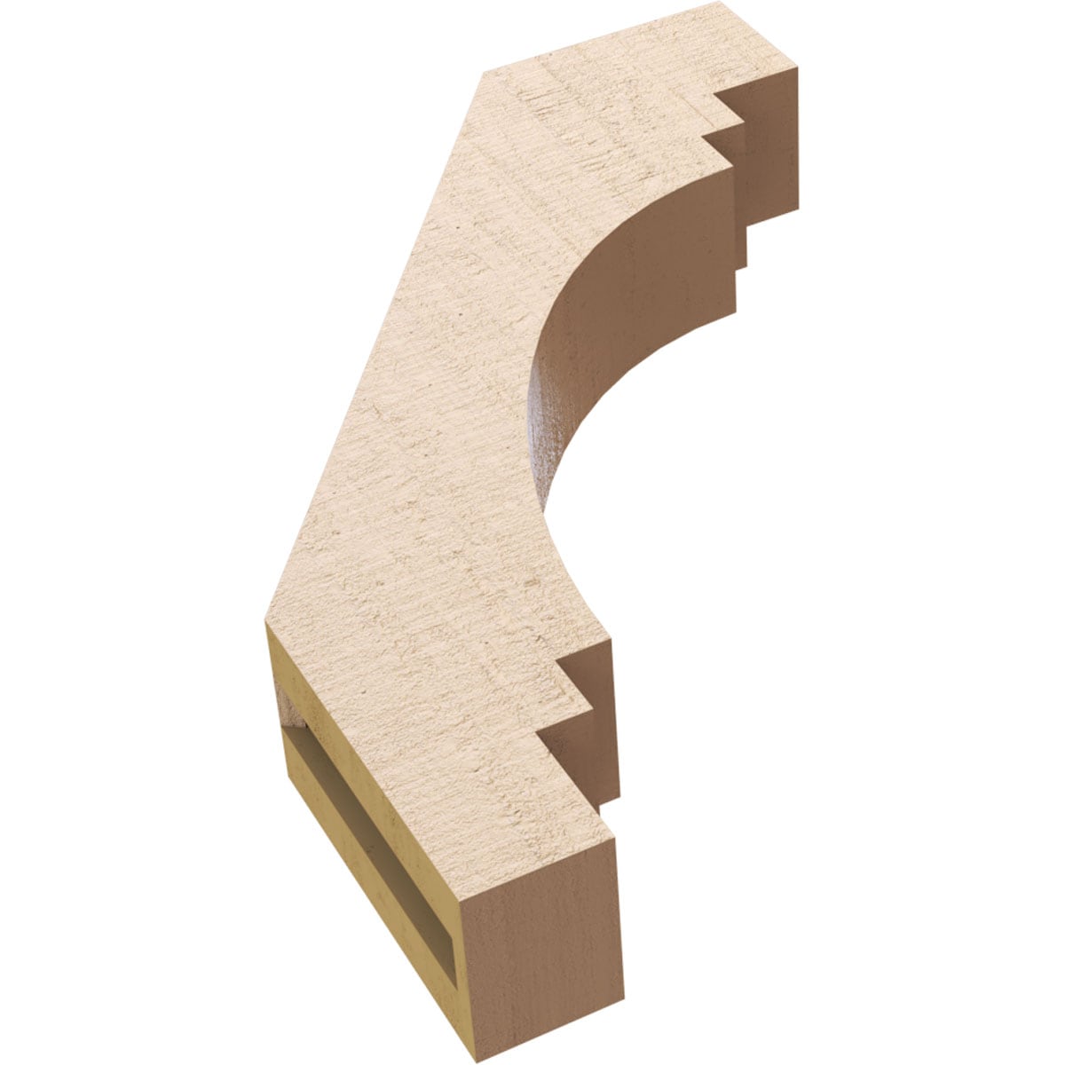 Ekena Millwork BRCUR03X14X18PECRCPR braces - View #7