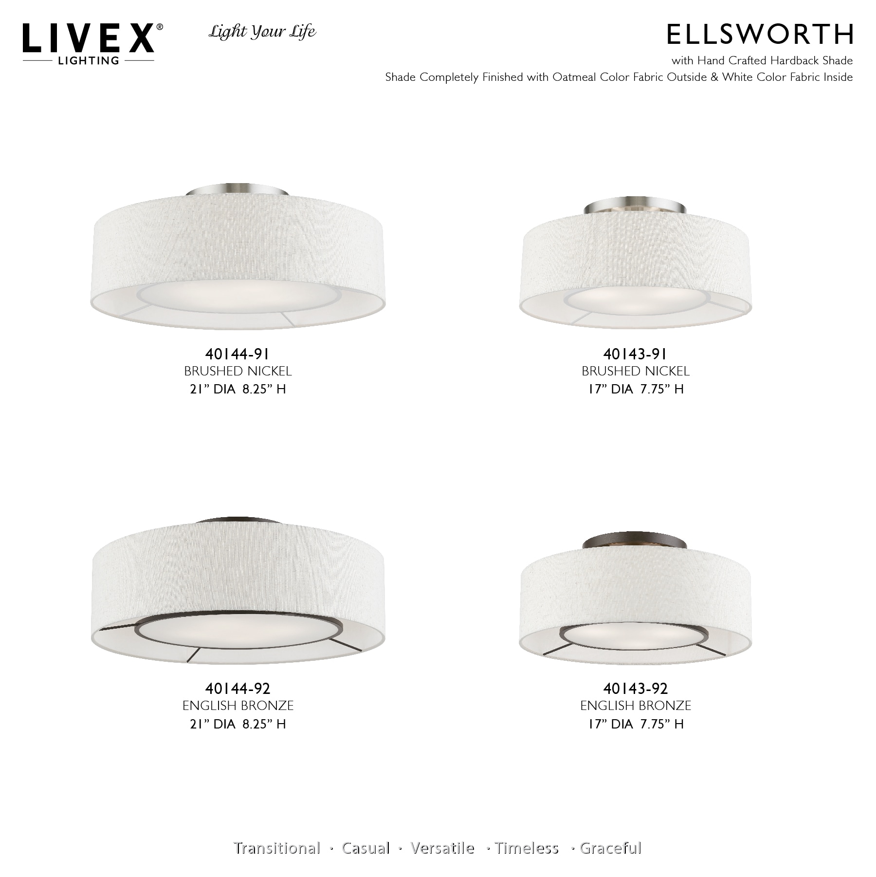 Livex Lighting 40144-92 flushmounts - View #11