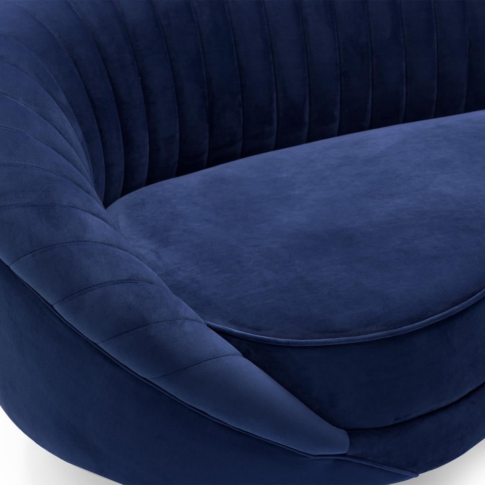 Armen Living LCKR3NAVY Sofas-Loveseats - View #4