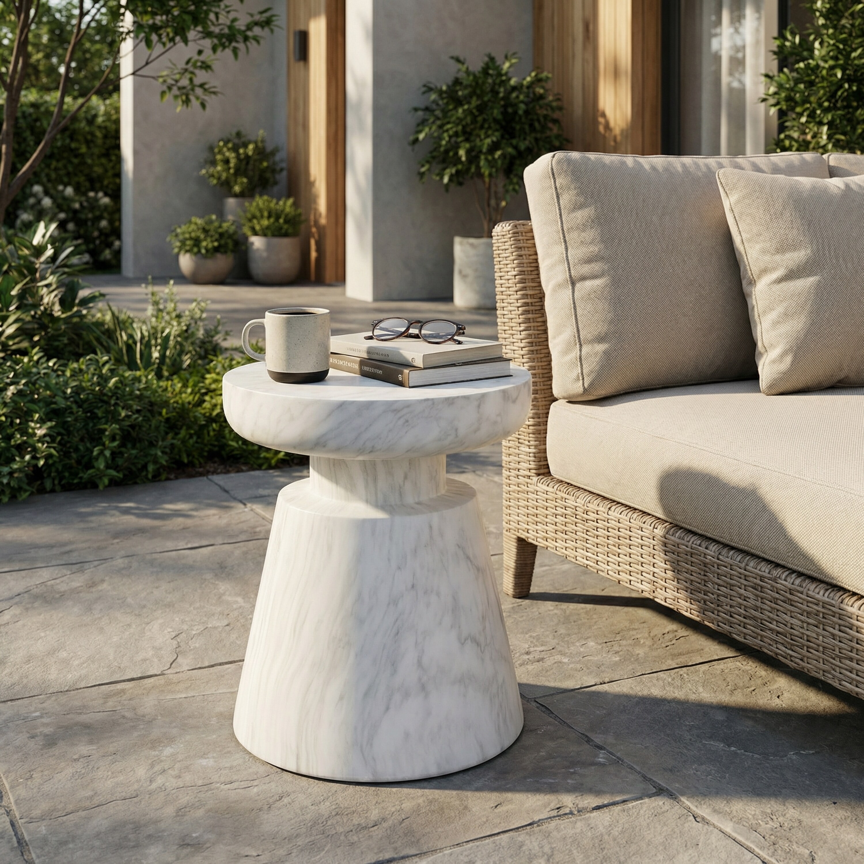 Huluwat P1-P283497W Patio-Tables - View #2