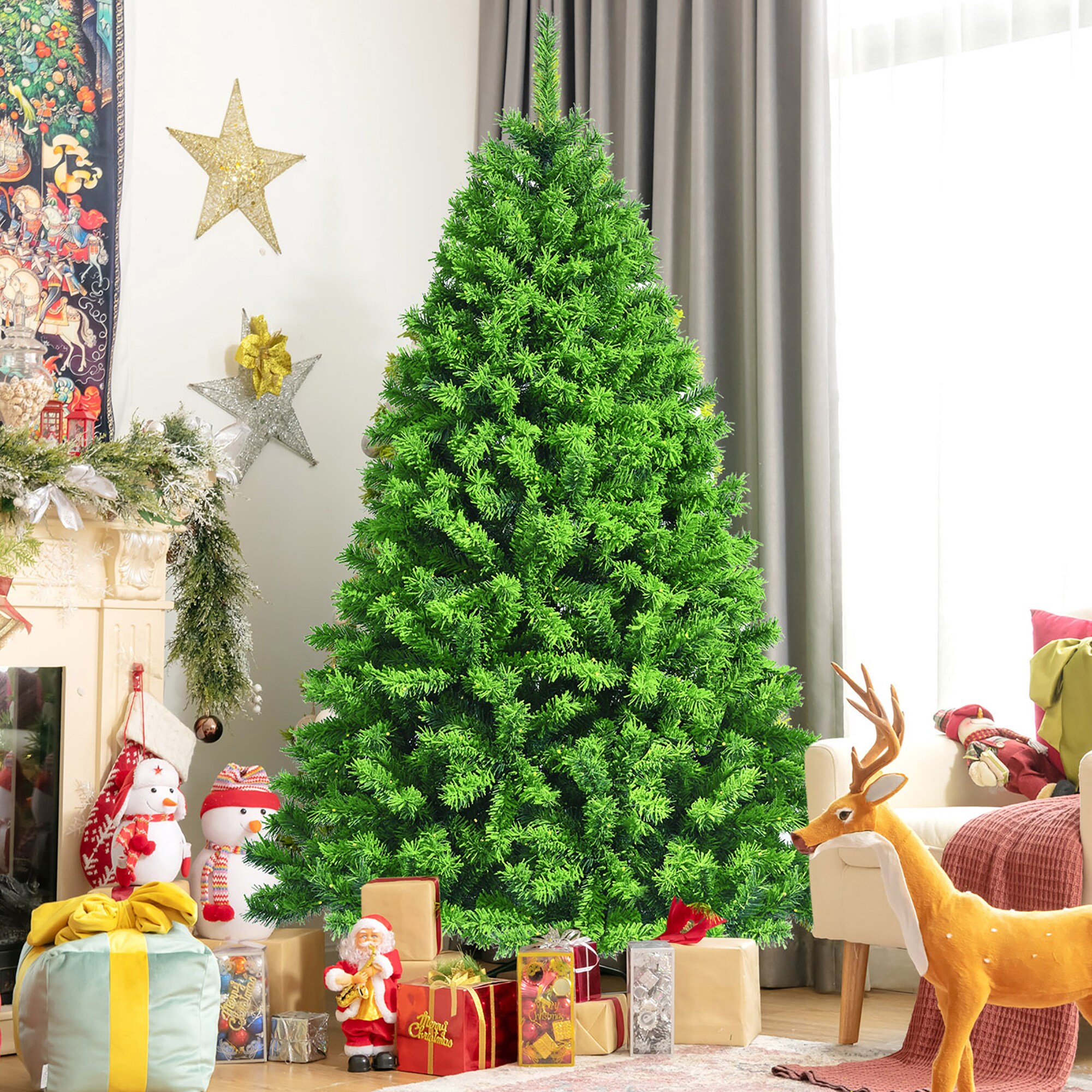 Costway CM23575 Artificial-Christmas-Trees - View #9
