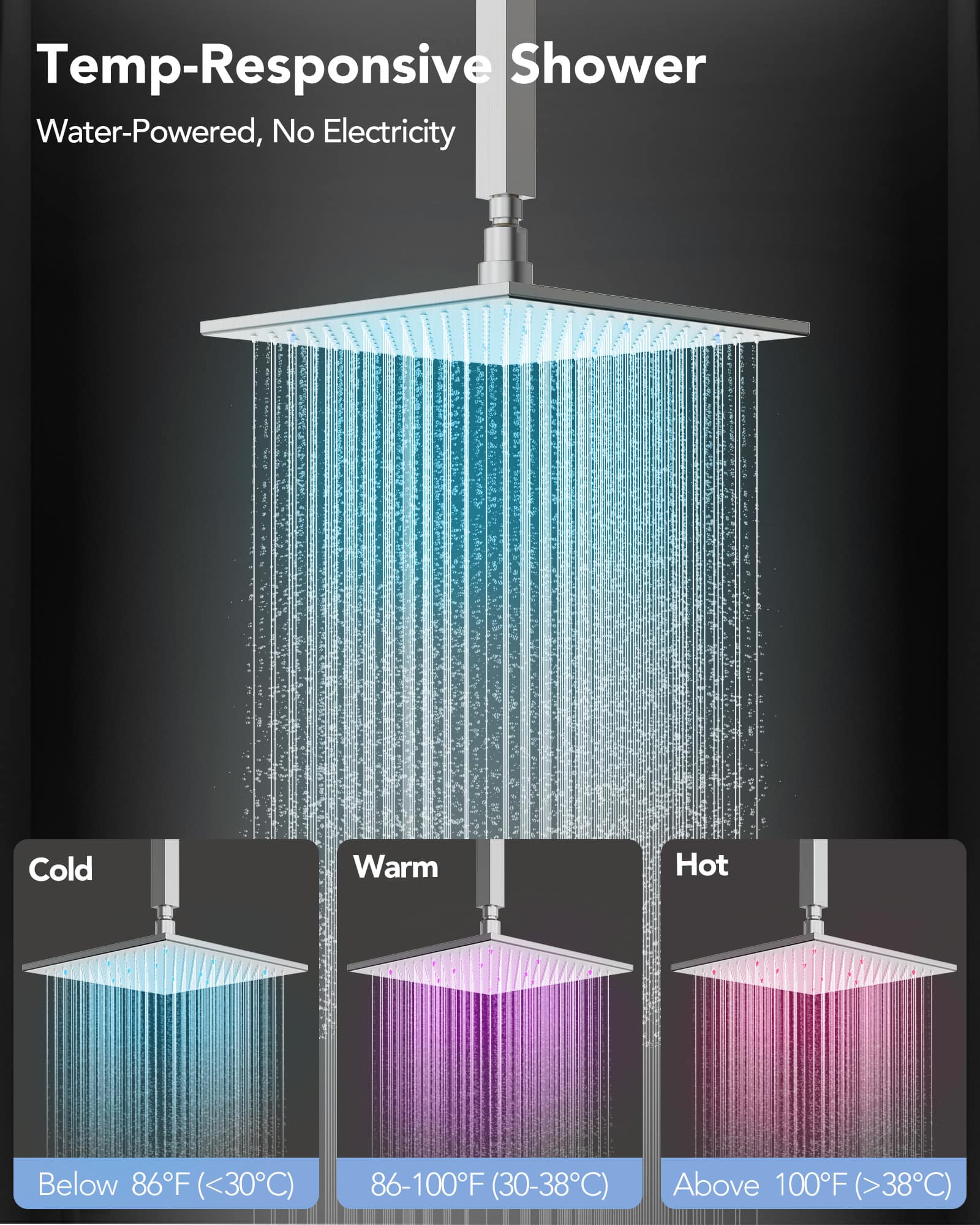 EVERSTEIN SFS-1071-NK12 Showerhead-Bar-Panels - View #4