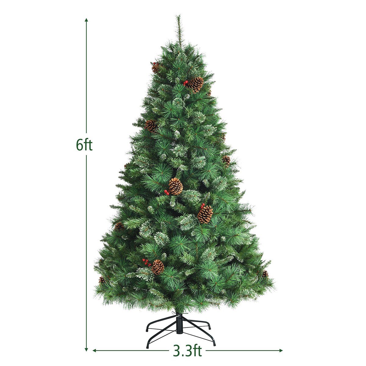 WELLFOR CM-HWY-23488 Artificial-Christmas-Trees - View #8