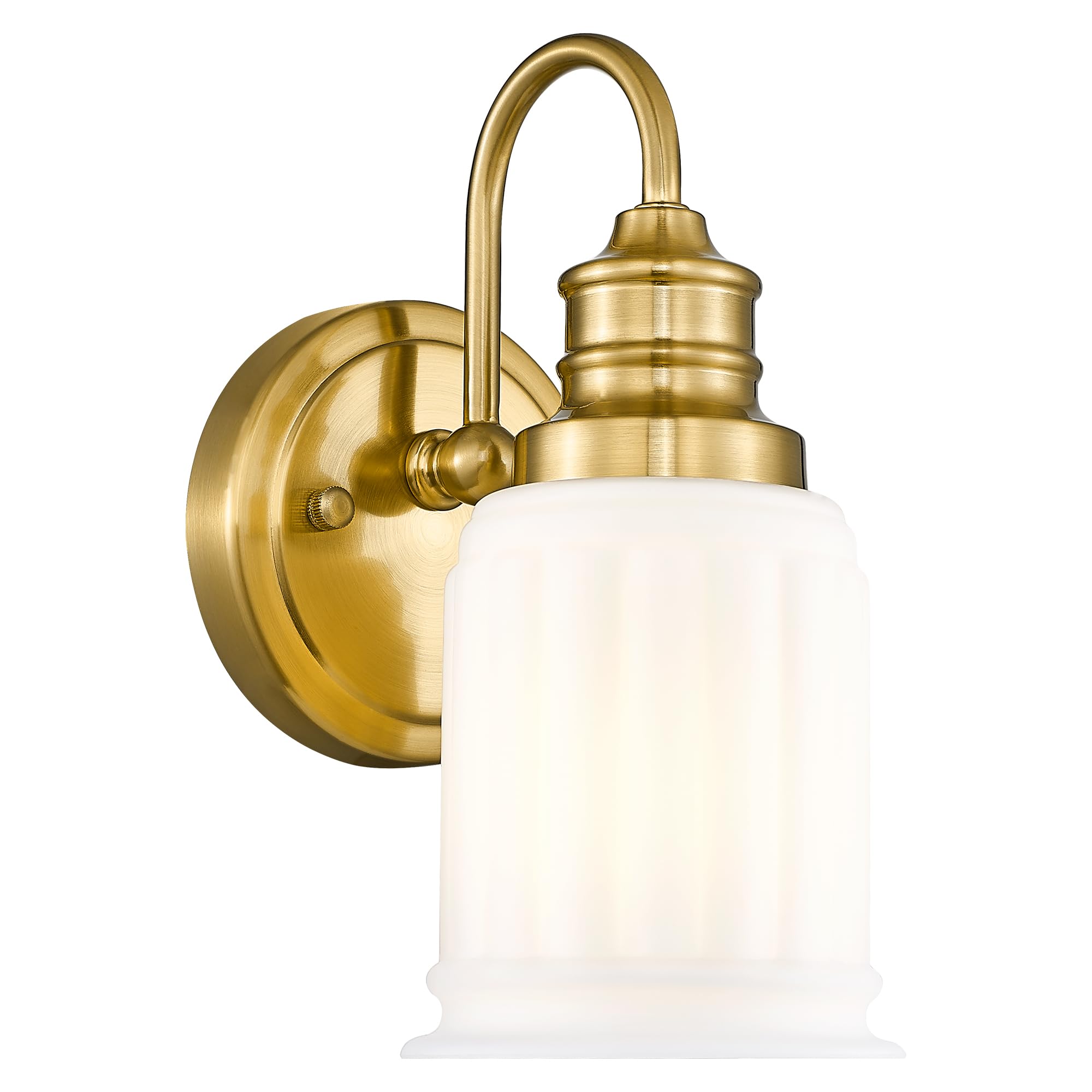 LTMATE JAZAVA 4.7-in 1 Light Brushed Gold Farmhouse Bathroom Vanity light