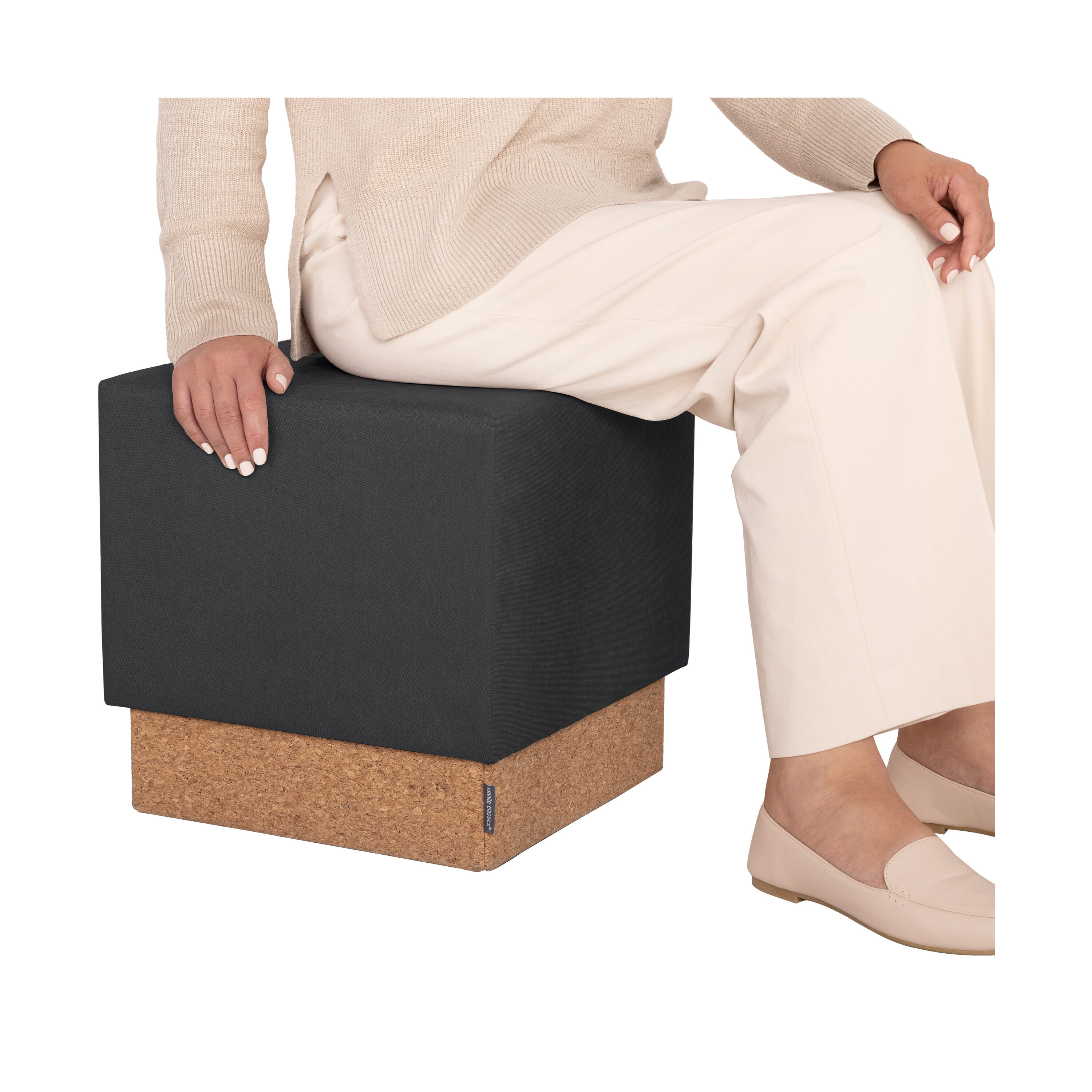 Seville Classics STR30263 Indoor-Ottomans - View #5