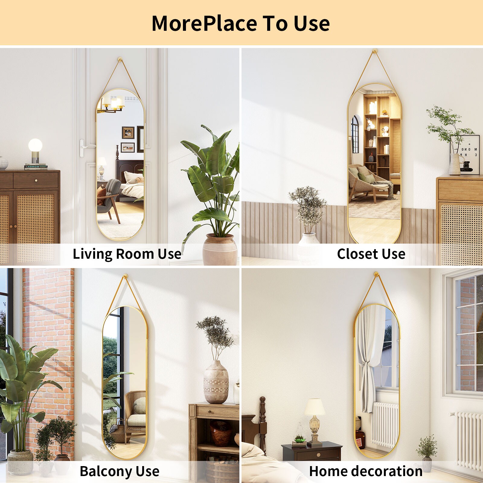 BEAUTYPEAK PDGXPD1648G Decor-Mirrors - View #7