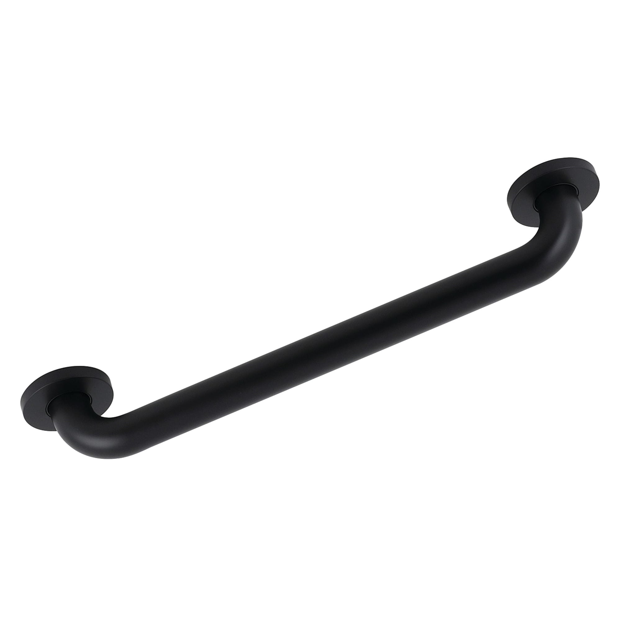 Kingston Brass WLGDR814160 Silver Sage 16-in Matte black Wall mount ADA Compliant Grab Bar ( 500-lb Weight Capacity )