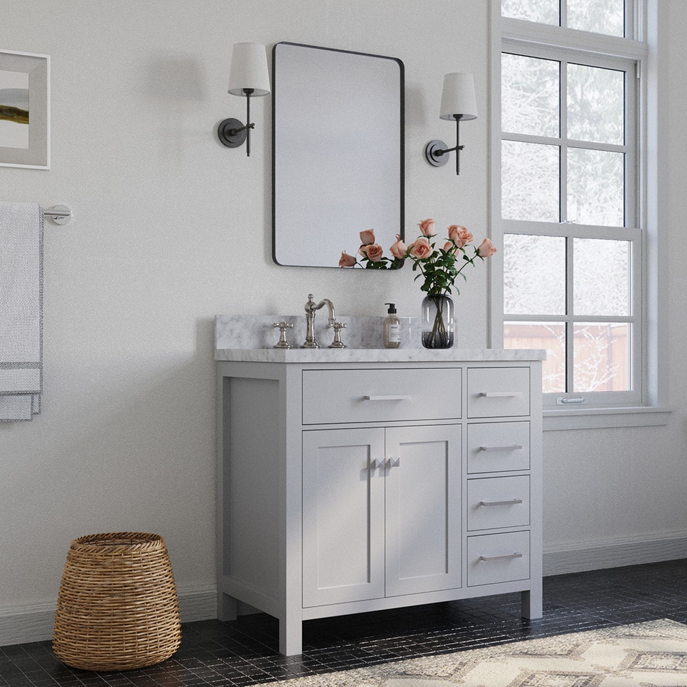 Beaumont Decor 36-in Bathroom Vanities with Tops at Lowes.com