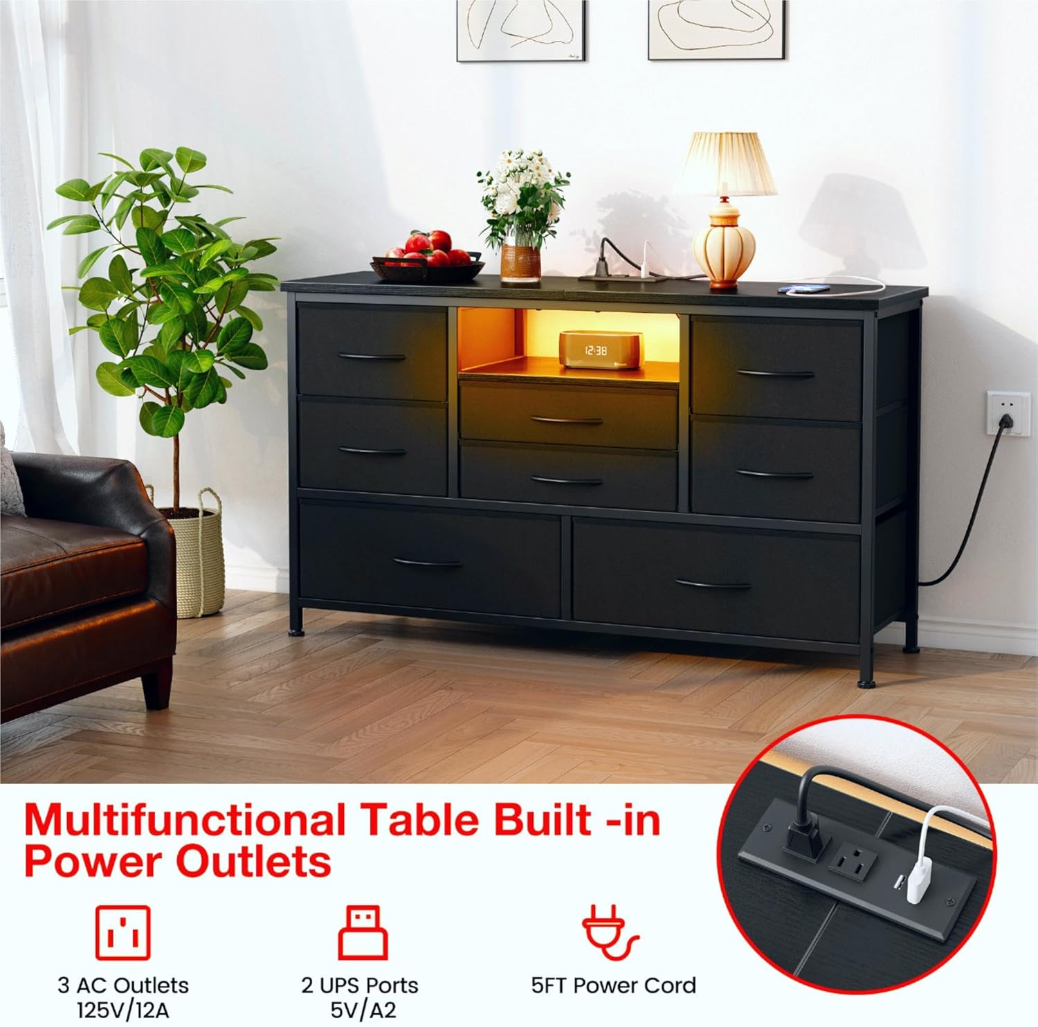 Qeetex LHF-DYQ-PHO-0YKZB0P6 Tv-Stands - View #5