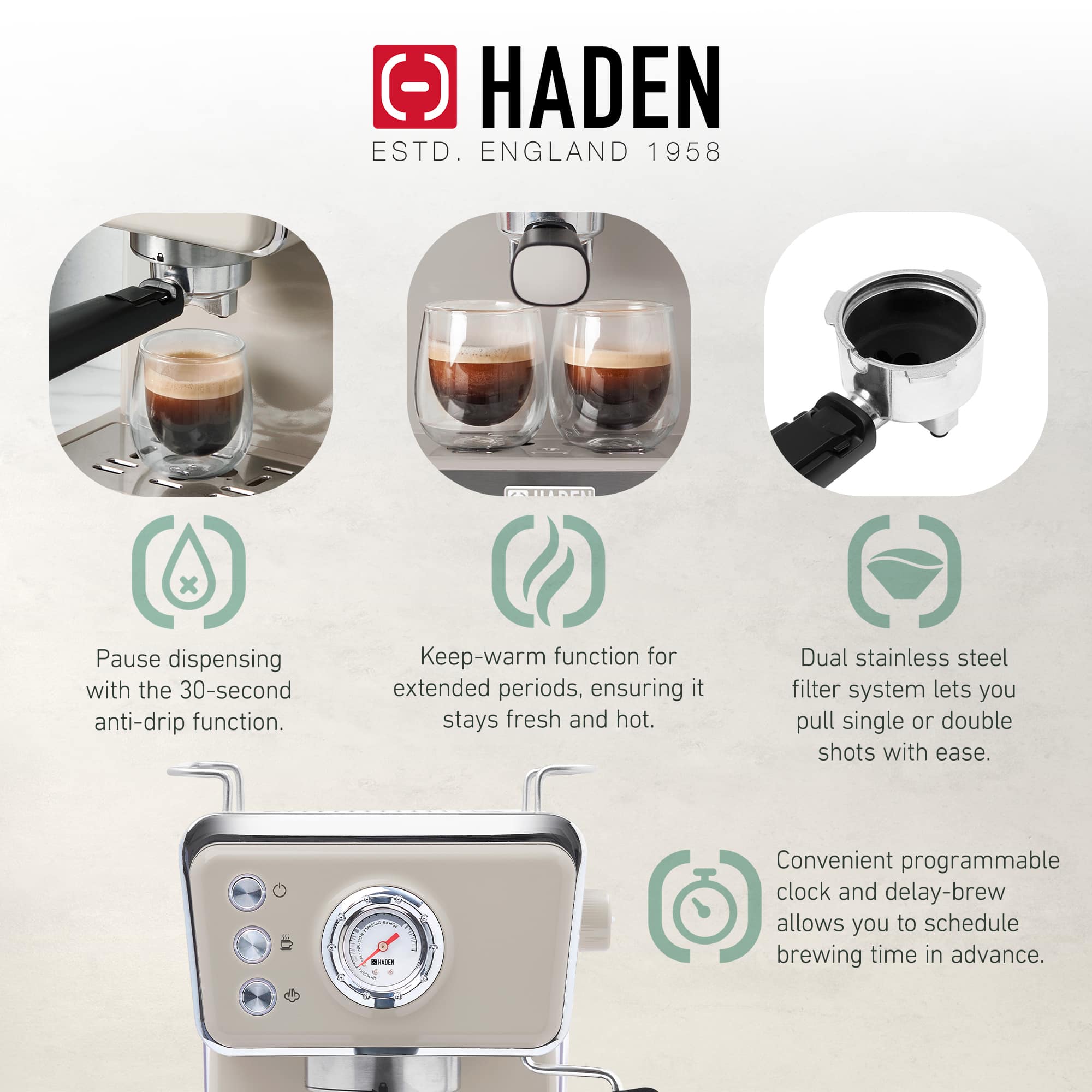 Haden 405991 Espresso-Machines - View #3