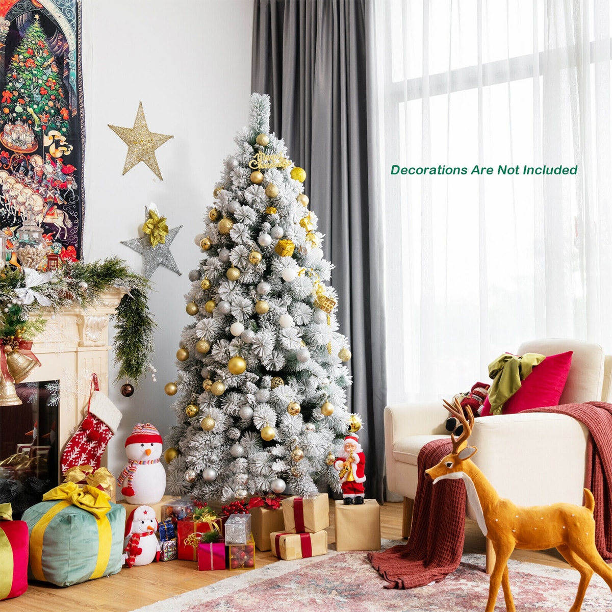 WELLFOR CM-HJY-23554 Artificial-Christmas-Trees - View #7