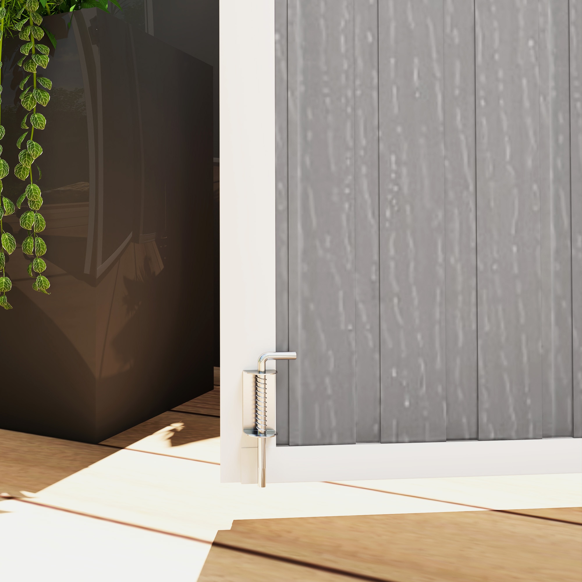 Outsunny 84H-205V00GY Small-Outdoor-Storage - View #9