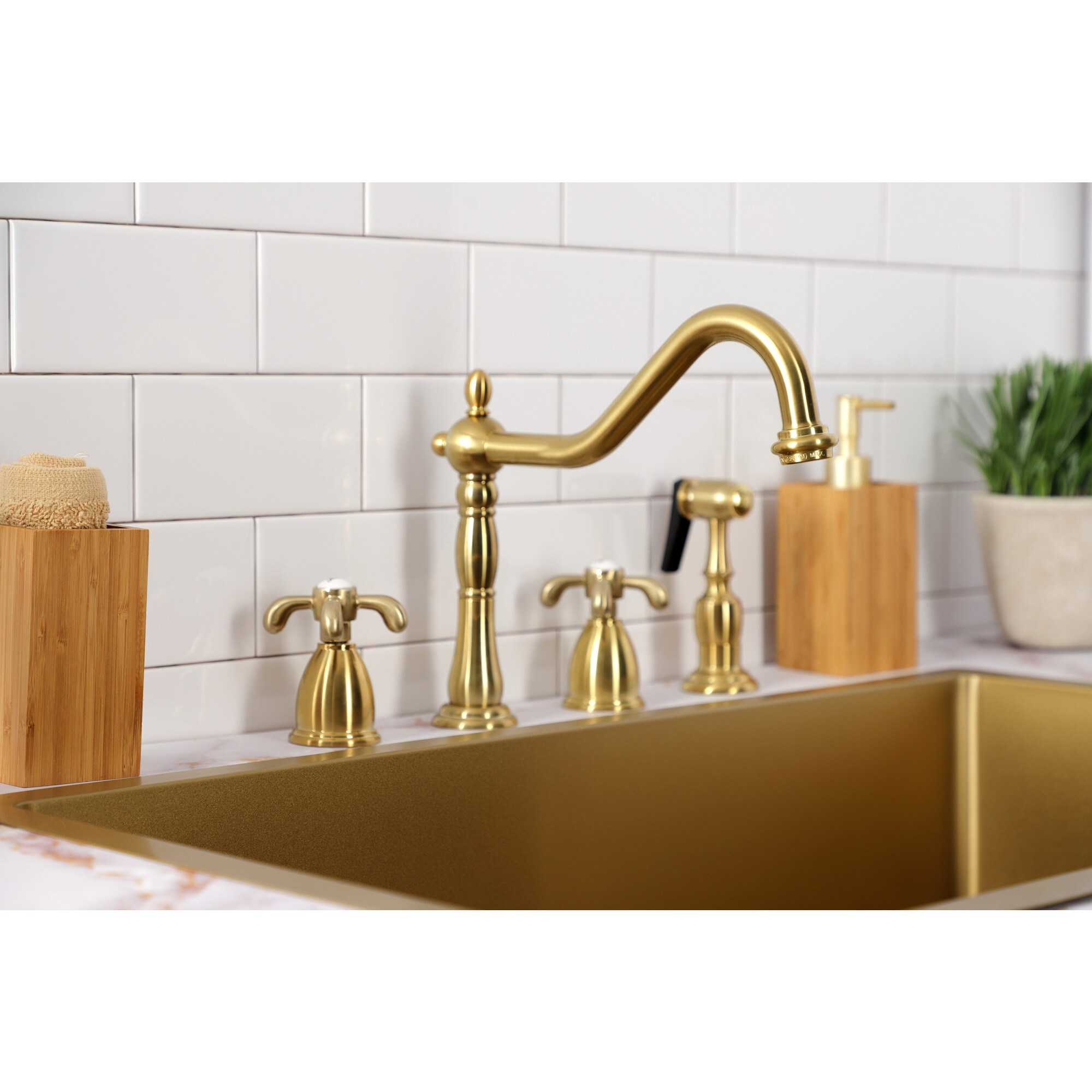 Kingston Brass WLKB1797TXBS Kitchen-Faucets - View #6
