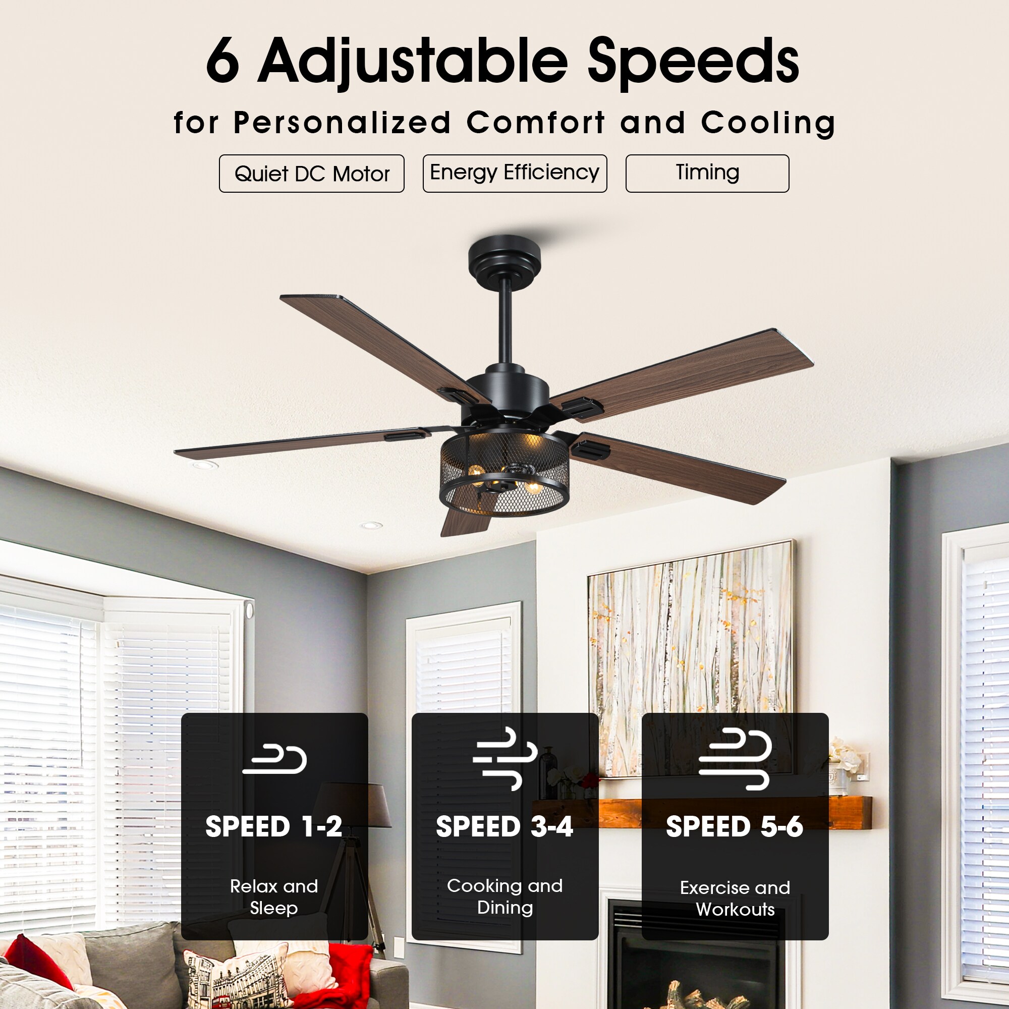 VACZON VZA01A119S52BK Ceiling-Fans - View #8