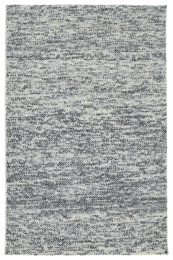 Kaleen Cord 4 x 6 Wool Grey Indoor Abstract Area Rug in the Rugs ...
