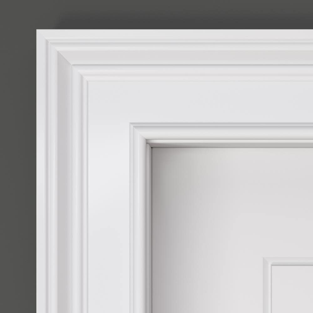 Empire Moulding & Millwork 1-in x 3-1/2-in 3-1/2-in x 16-ft Primed Mdf ...