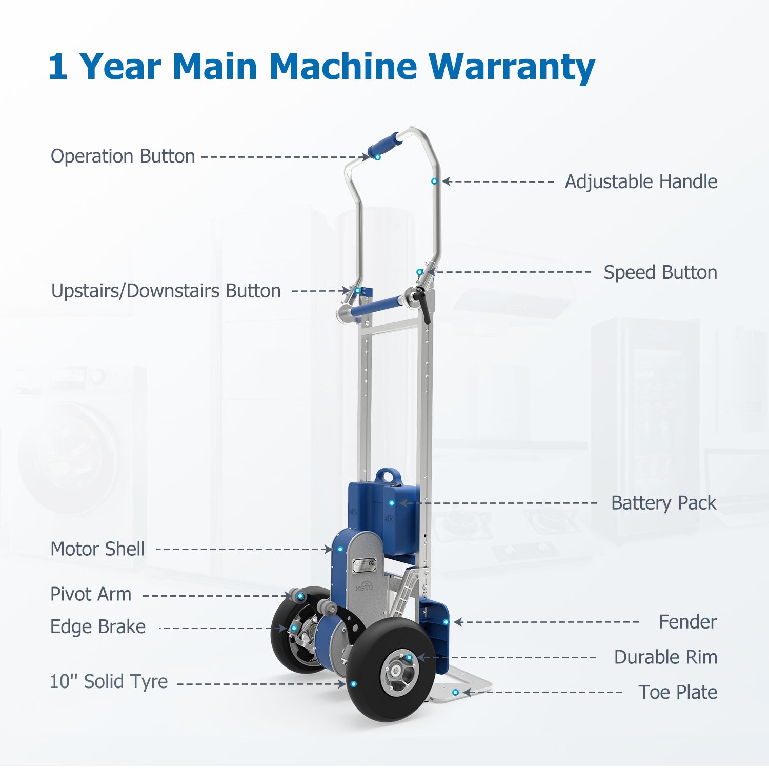 Wrightmaster XSTZW91104 Hand-Truck-Dollies - View #3