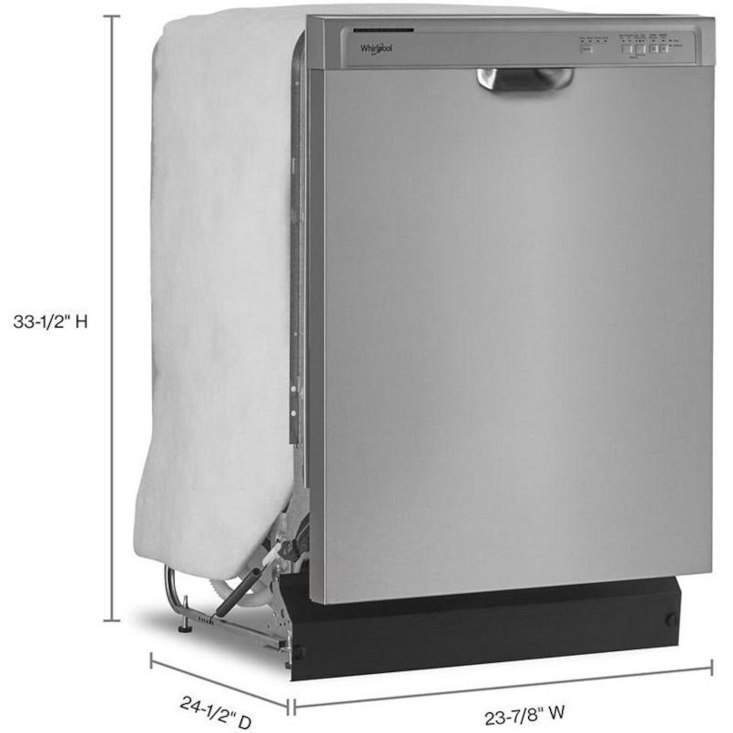 Whirlpool 294132 Builtin-Dish - View #8