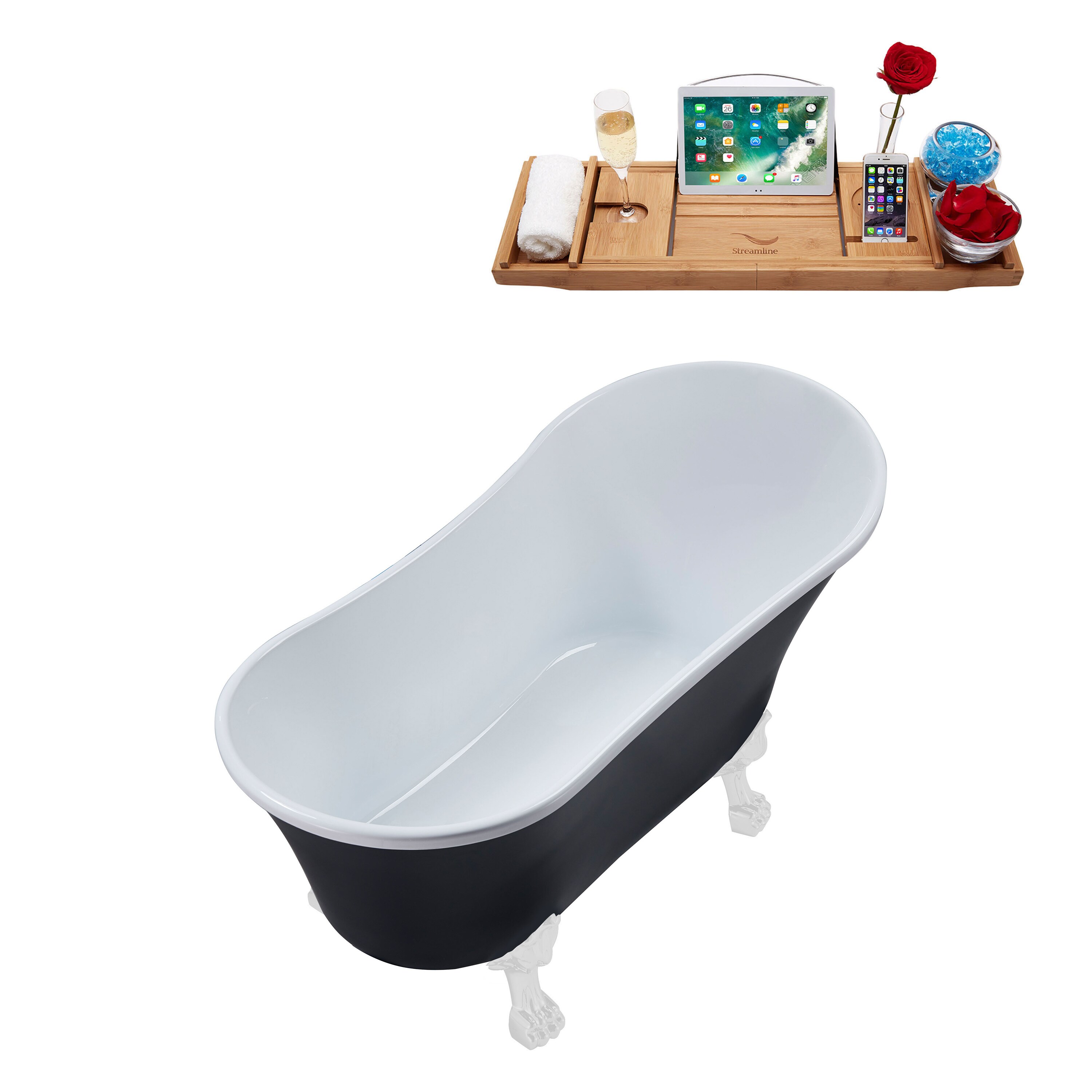 Streamline N362WH-IN-BL bathtubs - View #3