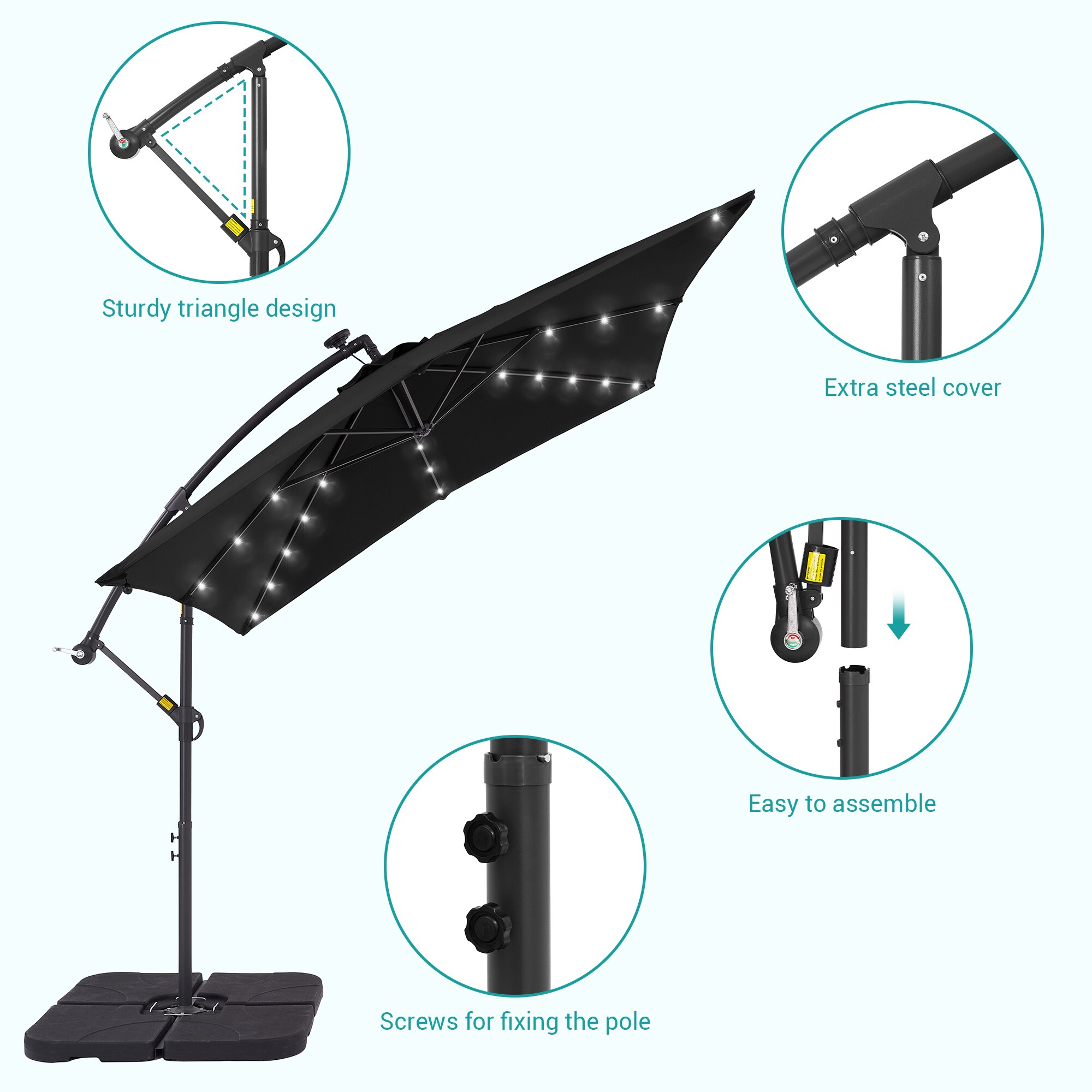 ACEGOSES LW-65BK Umbrellas-2 - View #7