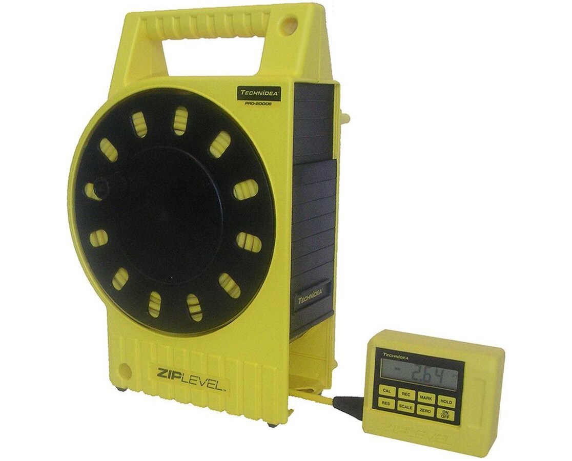 ZipLevel ZIPPRO-2000B Pro 2000B High Precision Altimeter 150-ft Red Beam Rotary Laser Receiver and Detector