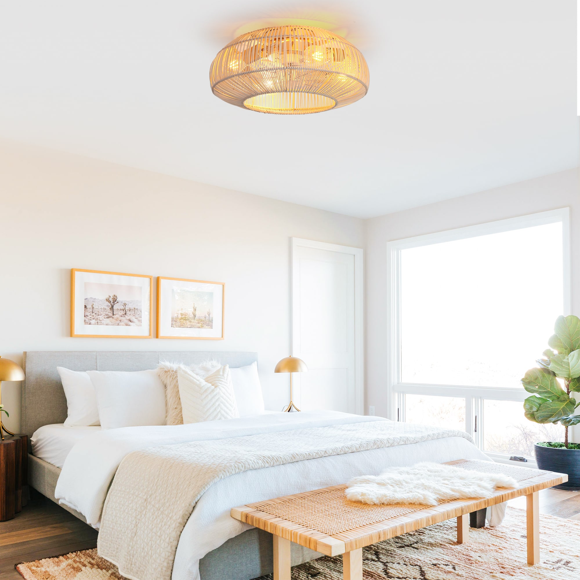 IHOMEadore MDF2002WH Ceiling-Fans - View #2