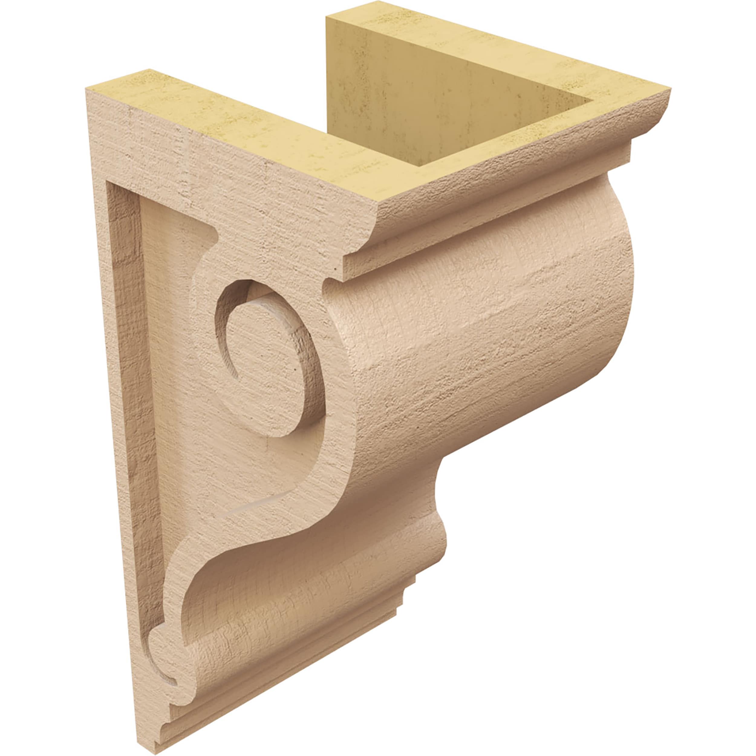 Ekena Millwork CORU05X05X10SCRRCPR corbels - View #5