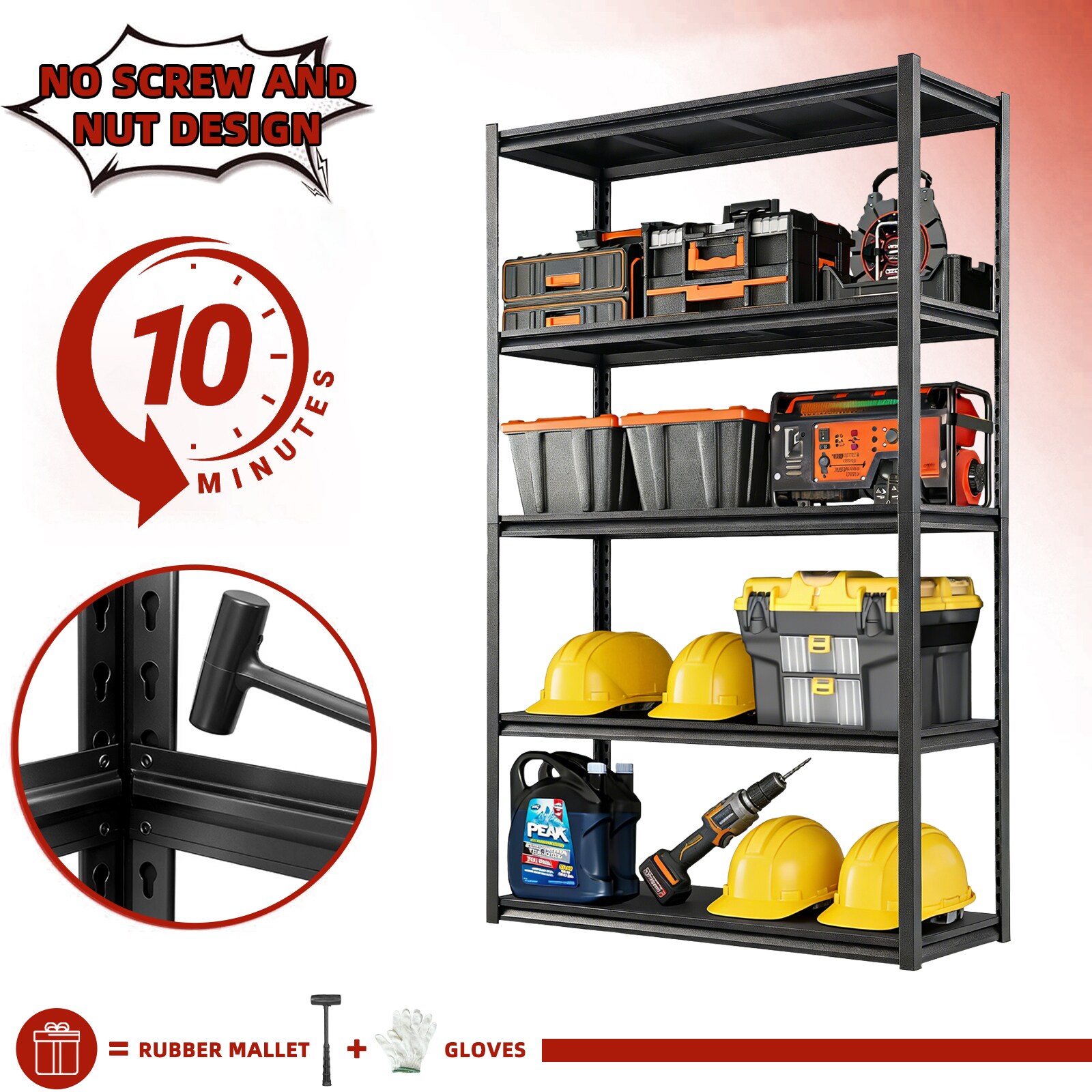 Maocao Hoom JL6481215 Free-Standing-Shelving - View #6