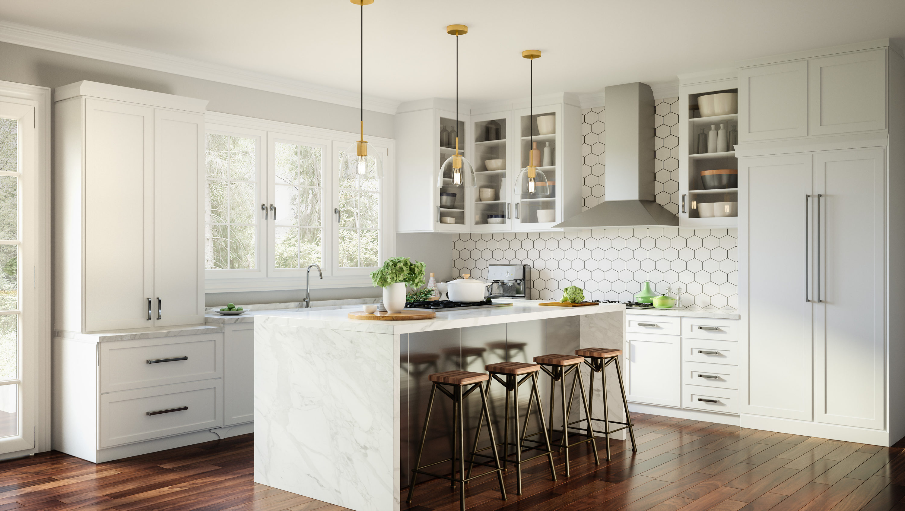 Ashley Harbour ASH33055A Pendant-Lights - View #2