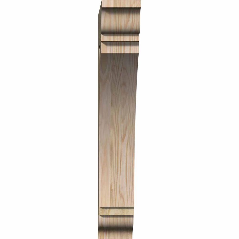 Ekena Millwork BKT04X18X26THR01RDF Exterior-Brackets-Braces - View #2