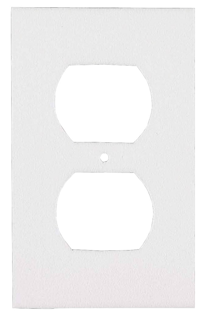 M-D 4-in x 2-3/4-in x 3/8-in White Outlet Seal Foam Switch/Outlet  Weatherstrip (6-Pack) in the Weatherstripping department at