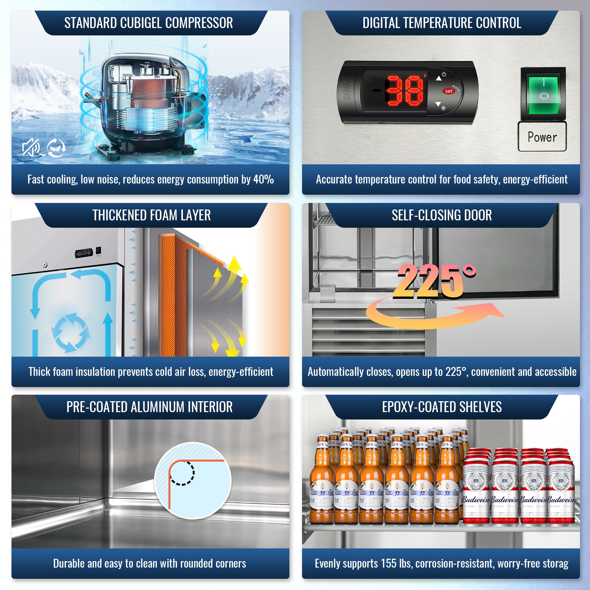 Xspracer ML-CR109 Commercial-Refrigerators - View #5