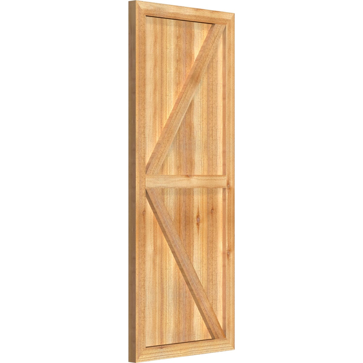 Ekena Millwork RBF06Z21X052RWR Exterior-Shutters - View #2